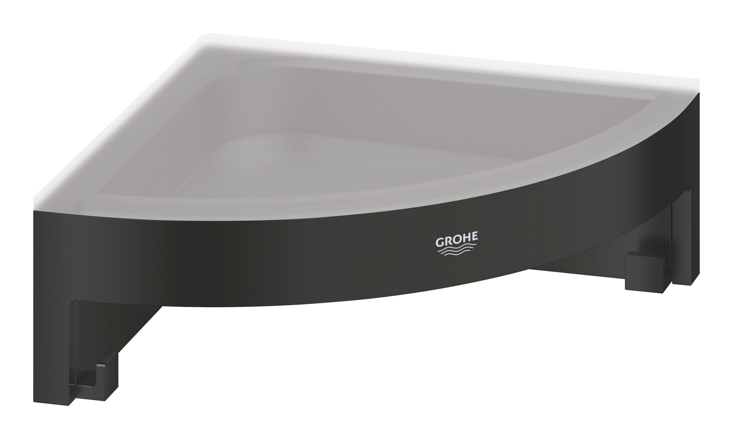 Grohe Duschkorb Start, Eckduschkorb - Mattschwarz