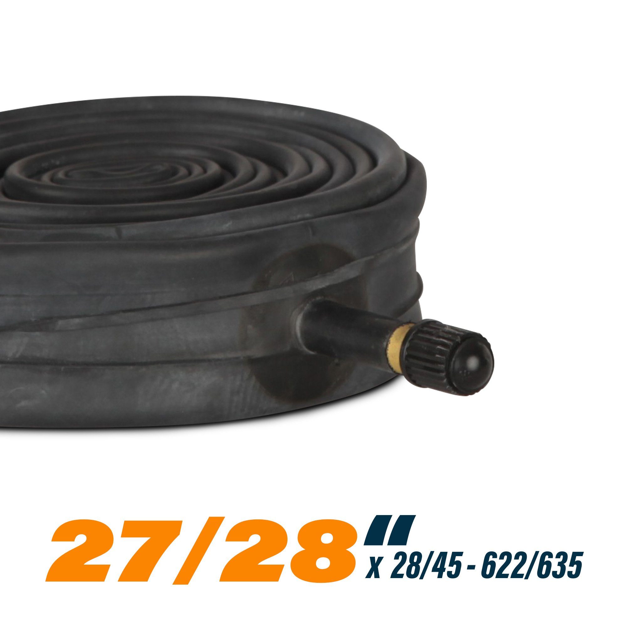 2x 18x2.125 Fahrradschläuche - Für 18 Zoll MTB & BMX Räder