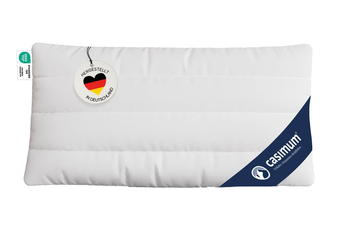 casimum 3-Kammer-Kopfkissen COMFORT Kissen 3D-Hohlfaser (Außen), günstig online kaufen