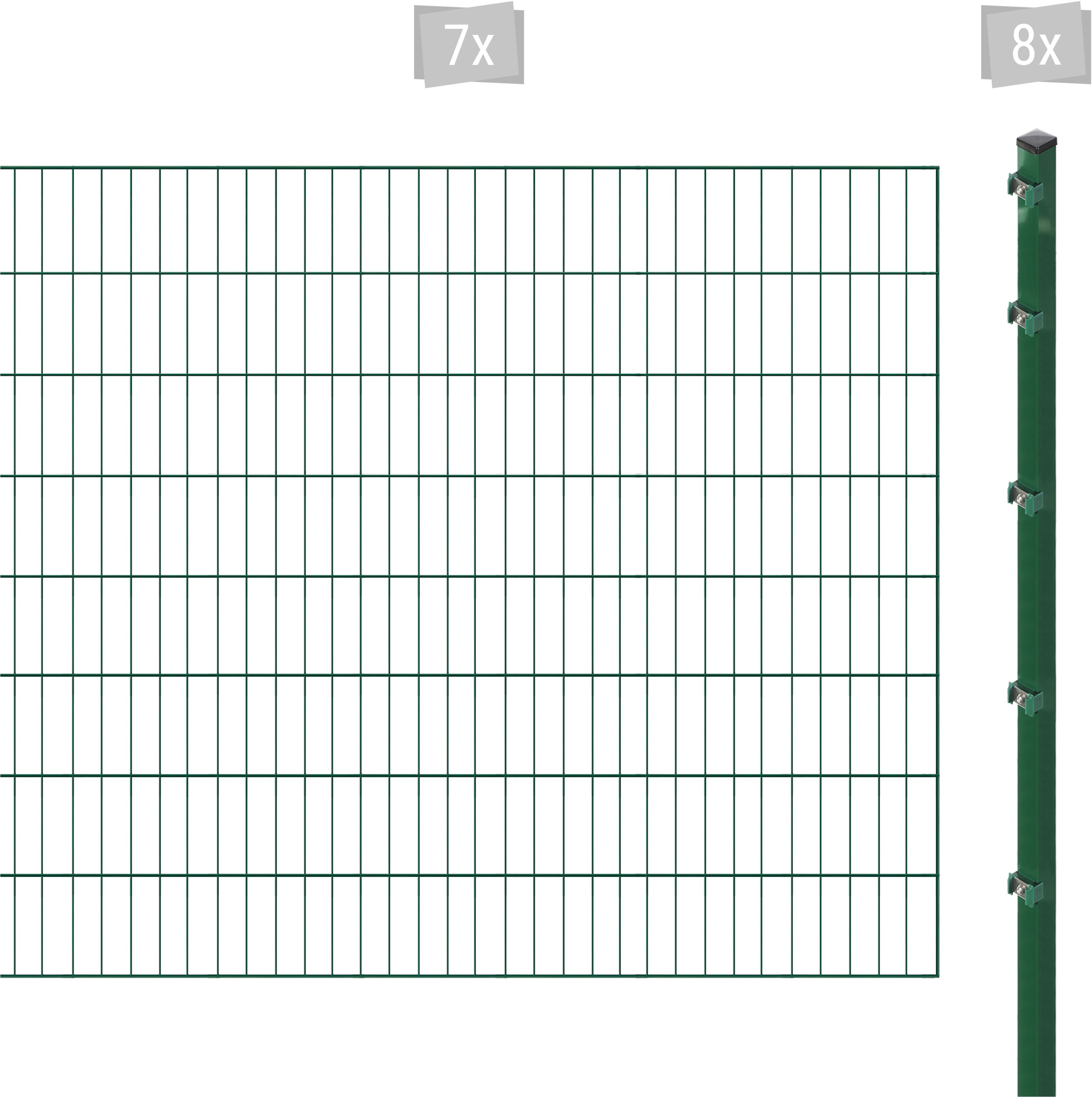 Einstabmattenzaun ESSENTIAL 160 zum Aufschrauben