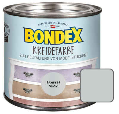 Bondex Holzschutzlasur Bondex Kreidefarbe 500 ml sanftes grau