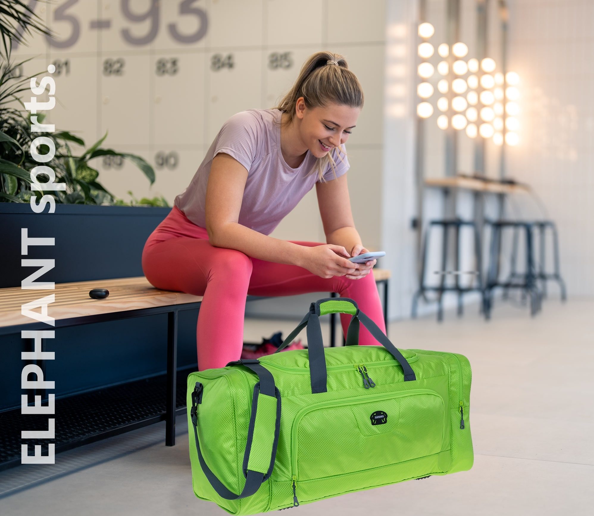 ELEPHANT Sporttasche groß Saunatasche Reisetasche Trainer XL 69 cm, 55 Lite günstig online kaufen