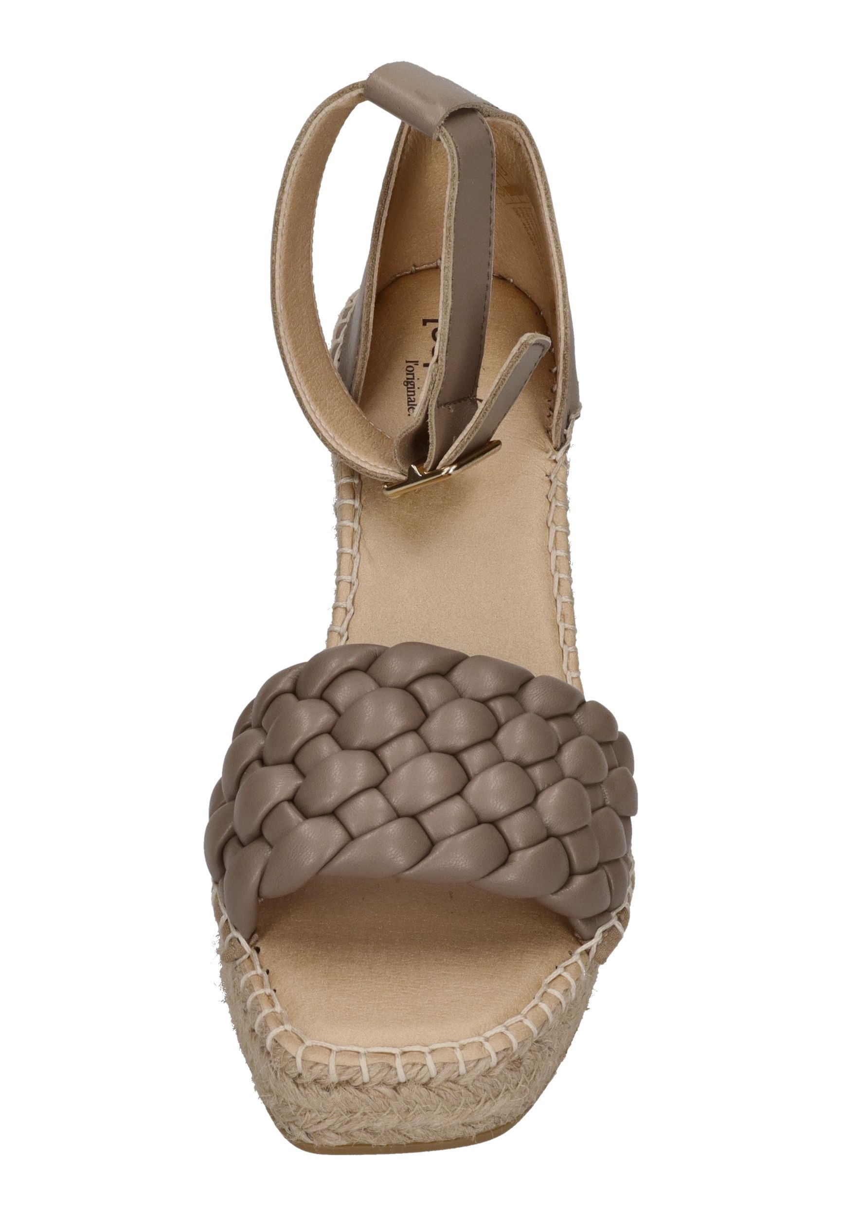 espadrij l´originale SAINT TROPEZ TRESSE Sandalette Taupe