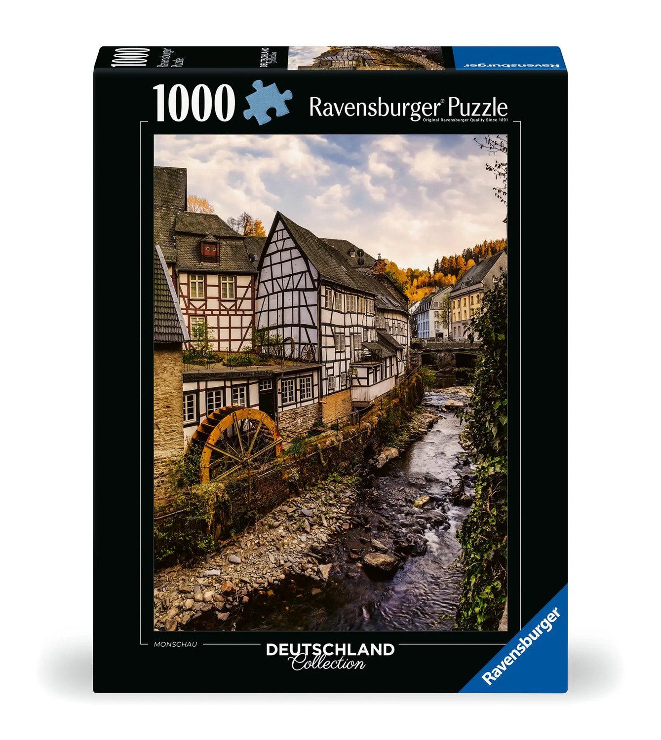 Ravensburger Puzzle 1000 Teile - Monschau in der Eifel, 1000 Puzzleteile günstig online kaufen