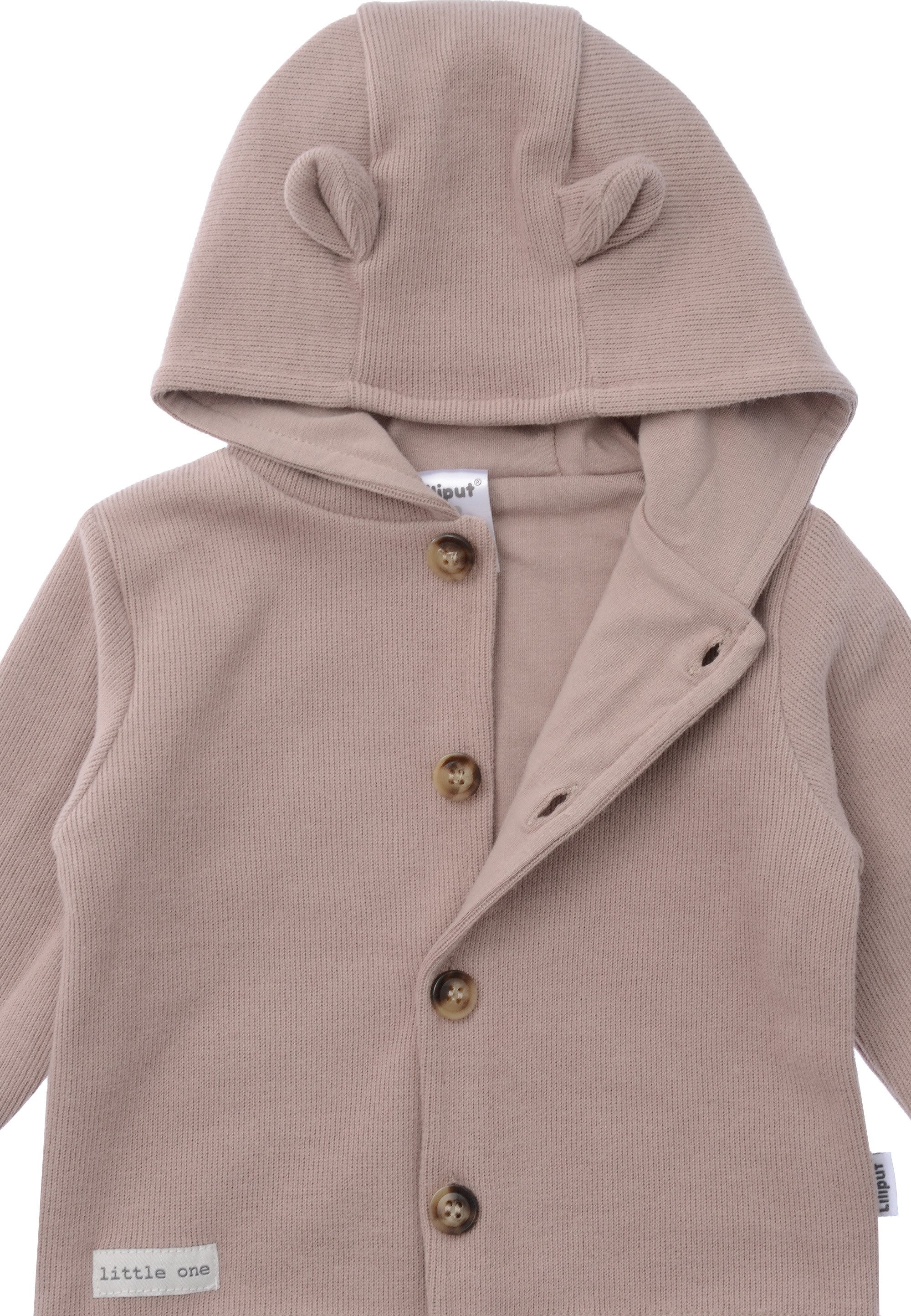 Liliput Sweatjacke mit niedlichen Teddyohren an der Kapuze