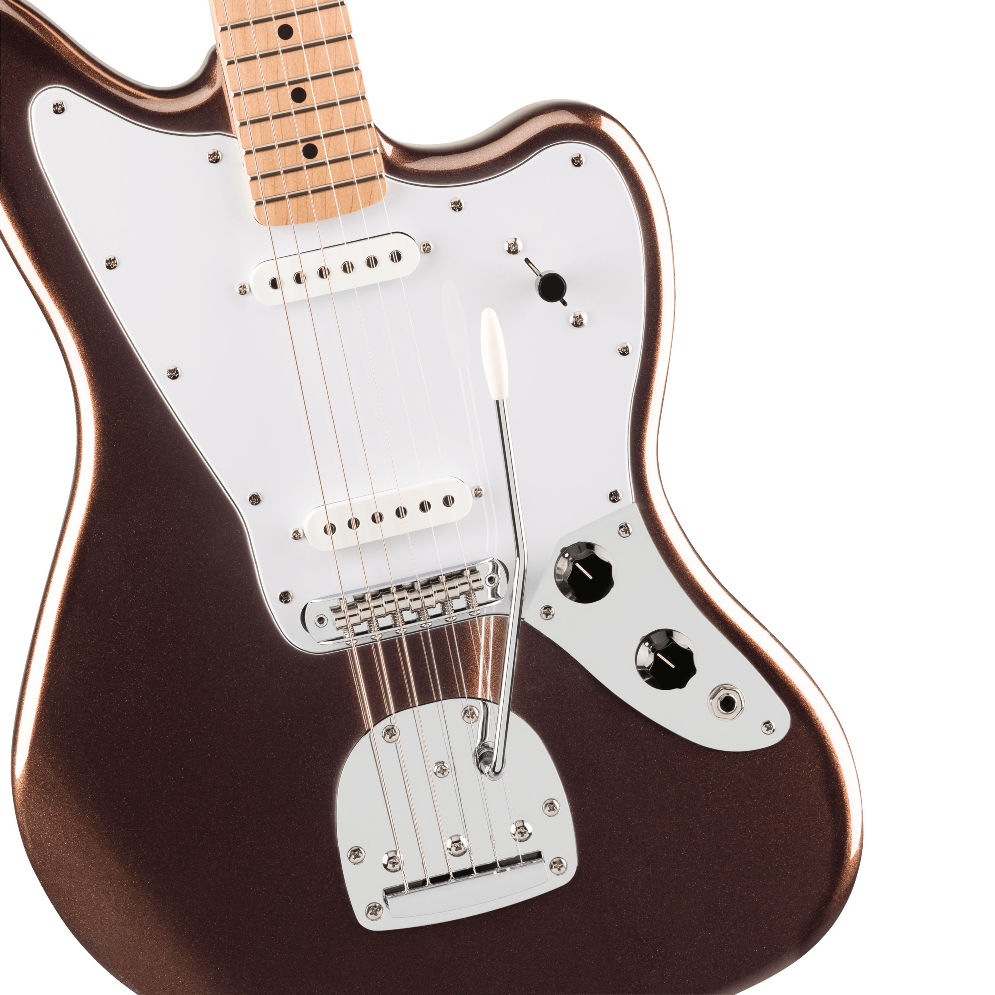 Squier E-Gitarre, E-Gitarren, Andere Modelle, Affinity Jaguar MN MMB Mystic Metallic Brown - E-Gitarre