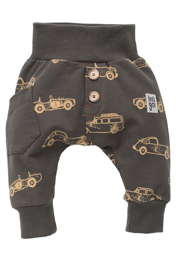 PINOKIO Pumphose Haremshose Schlupfhose Autos gemustert » Babyhose (1-tlg) LET´S GO Patch