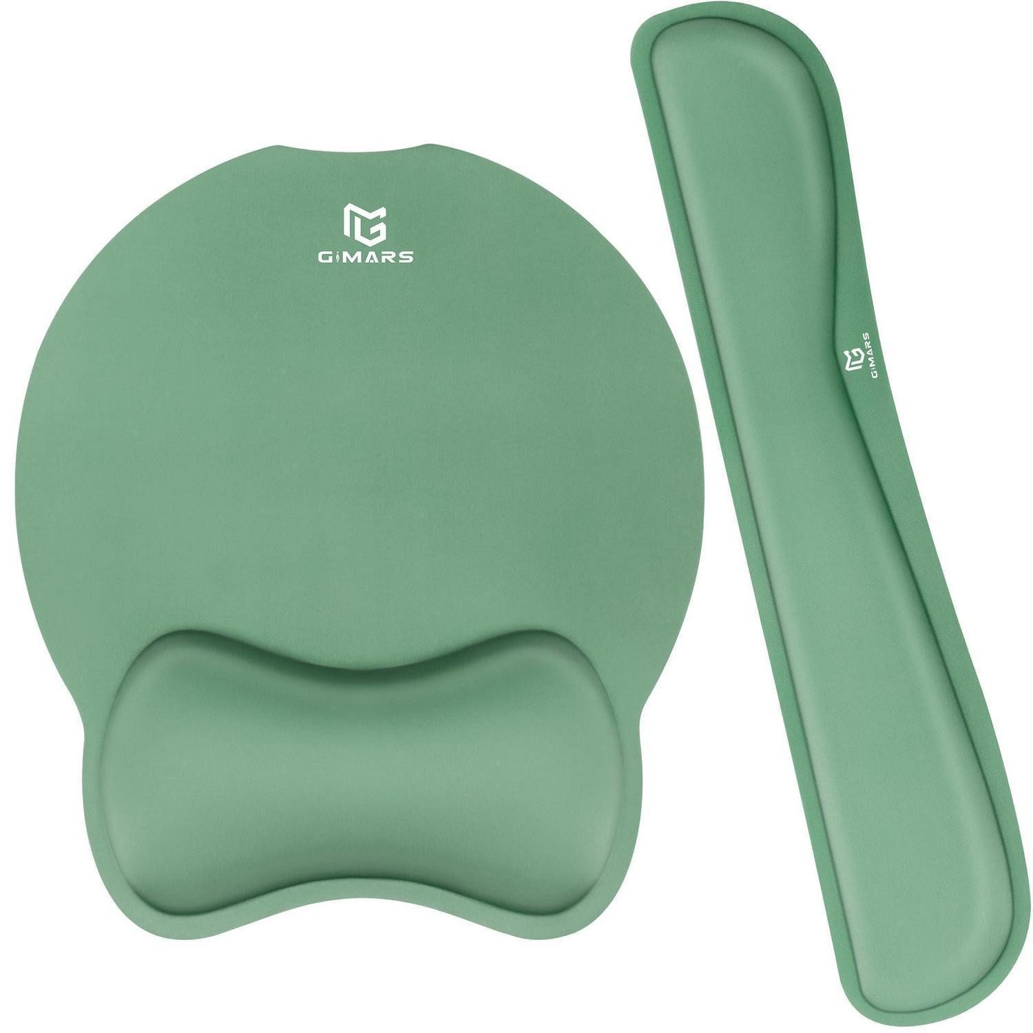 LuxusKollektion Tastatur-Handballenauflage Ergonomisches Mauspad & Tastaturauflage Dunkelgrün (1-St)