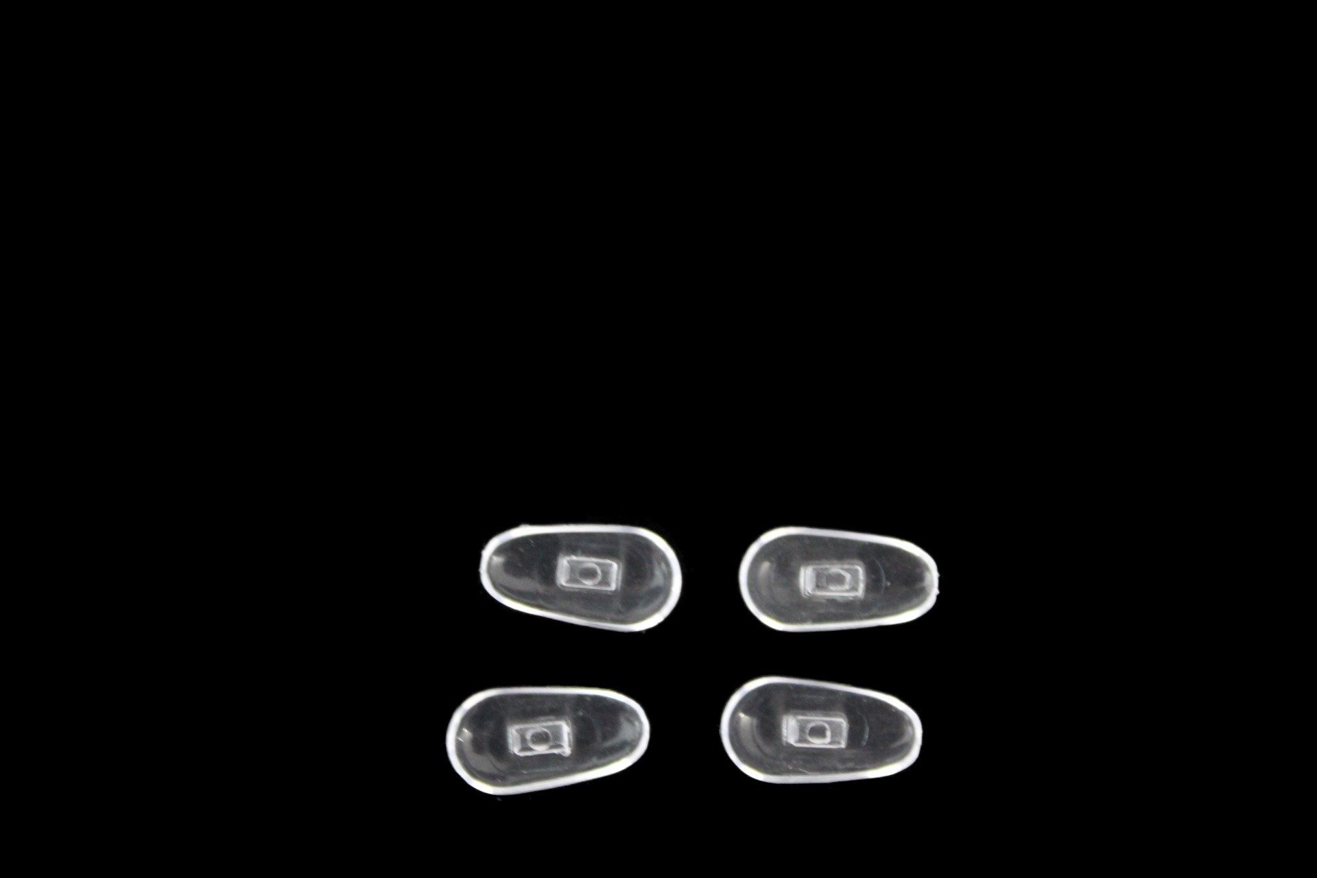 optiker-dietrich.de Brillenetui Silikonbrillenpads Klicksystem (Tropfen 13mm)