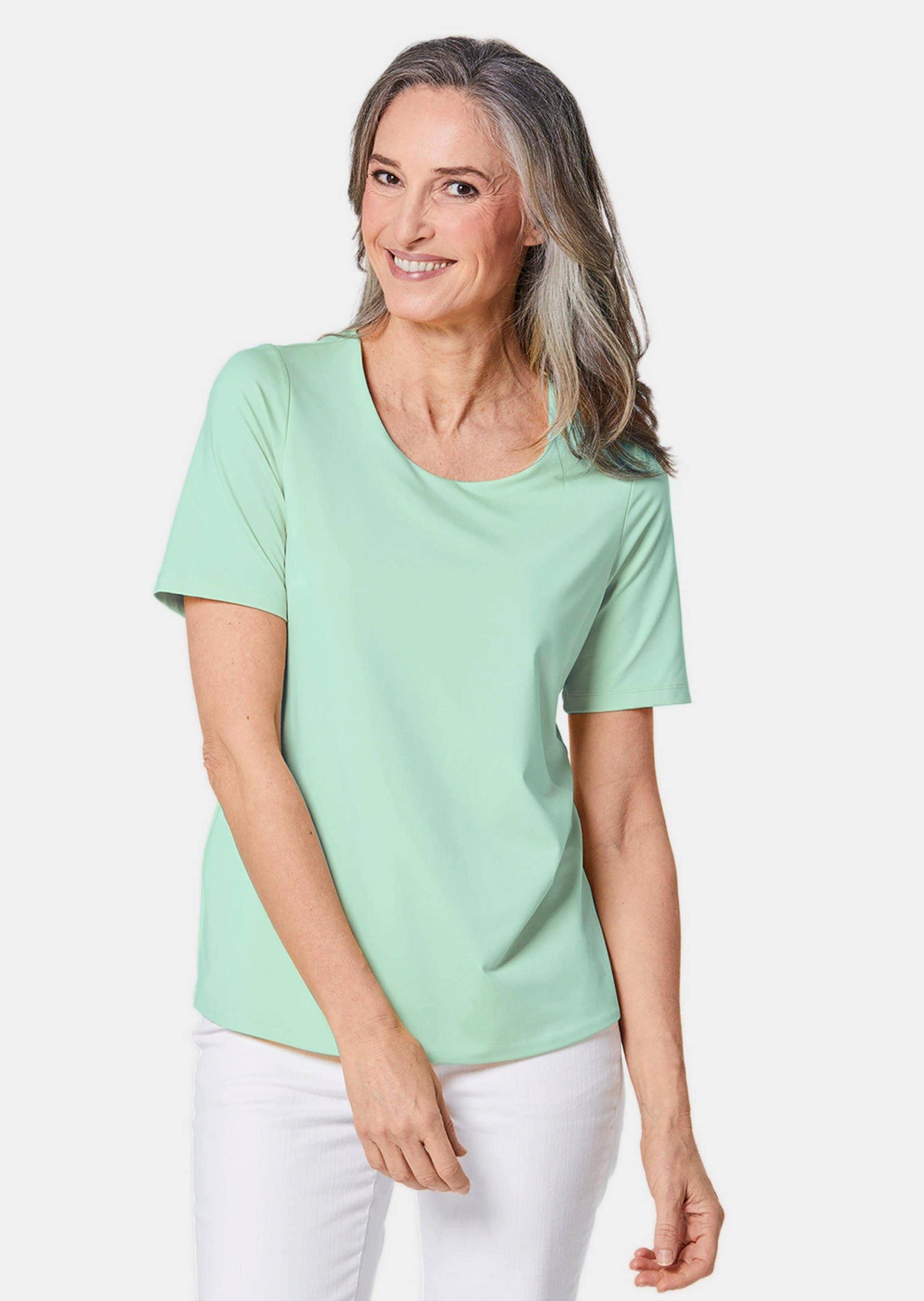 GOLDNER T-Shirt Gepflegtes Shirt in formstabiler günstig online kaufen