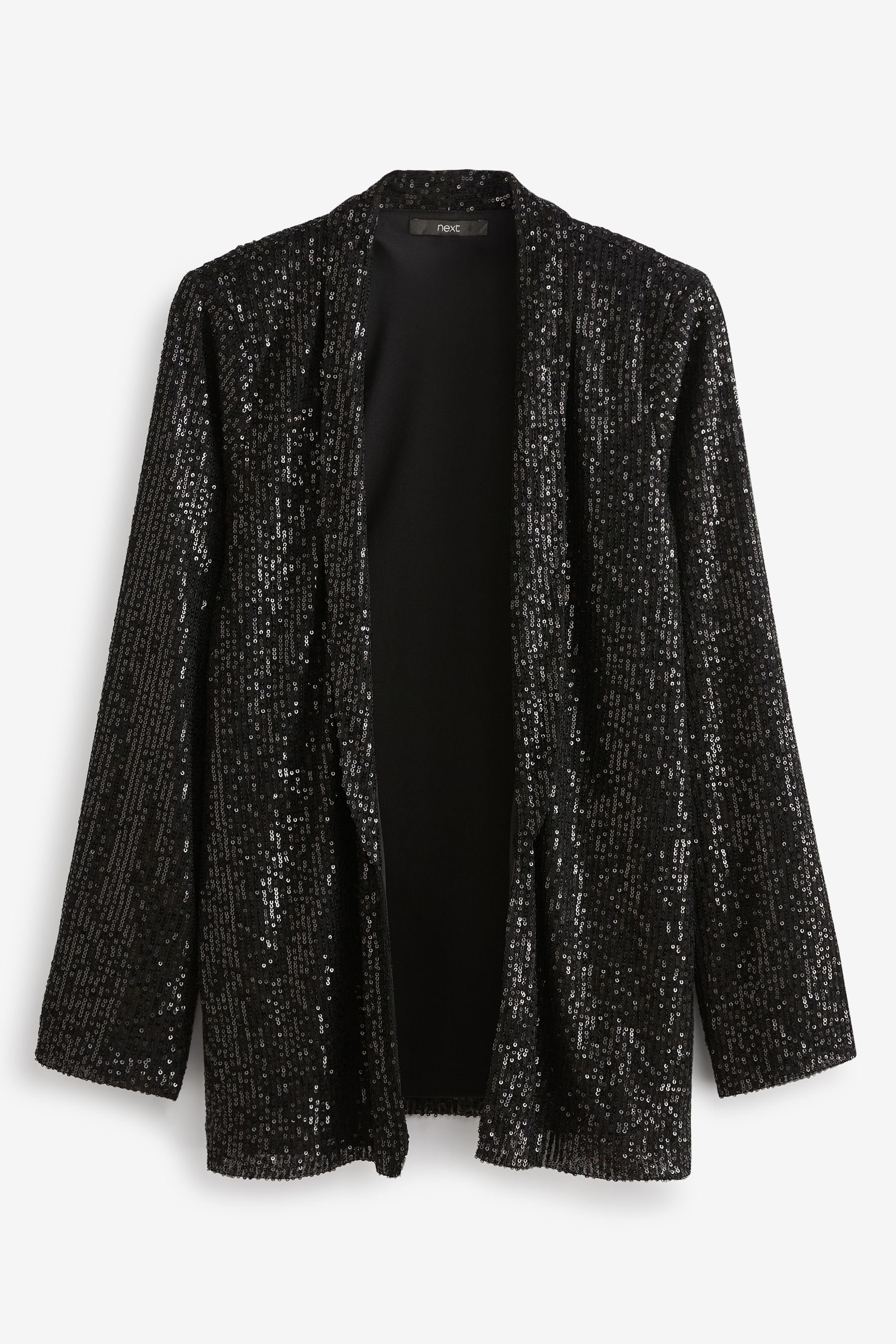 Next Jackenblazer Blazer mit Pailletten, Kurzgröße günstig online kaufen