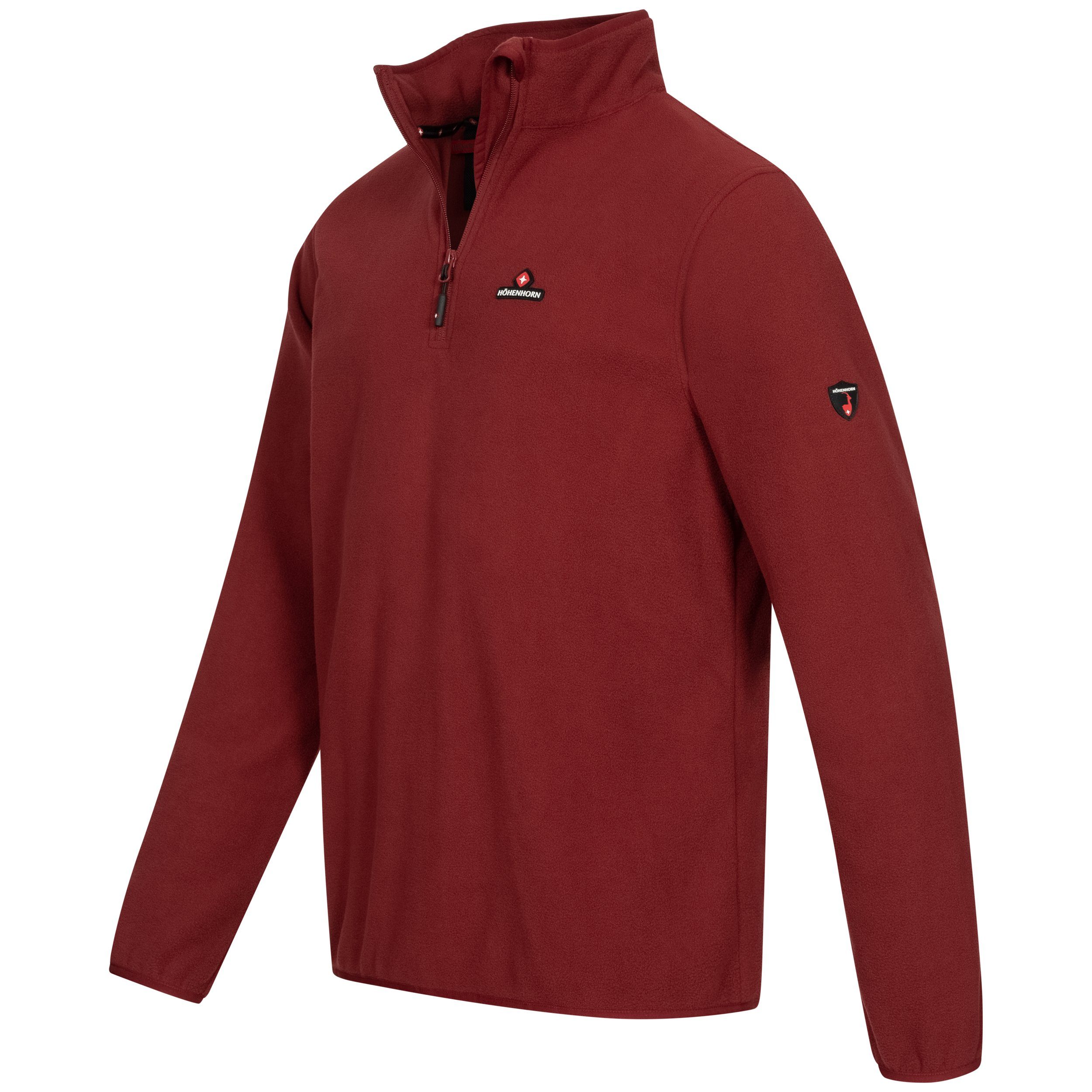 Höhenhorn Fleecepullover Skyja Herren Fleece Pullover für Männer Sweatshirt 1/4 Zip Microfleece