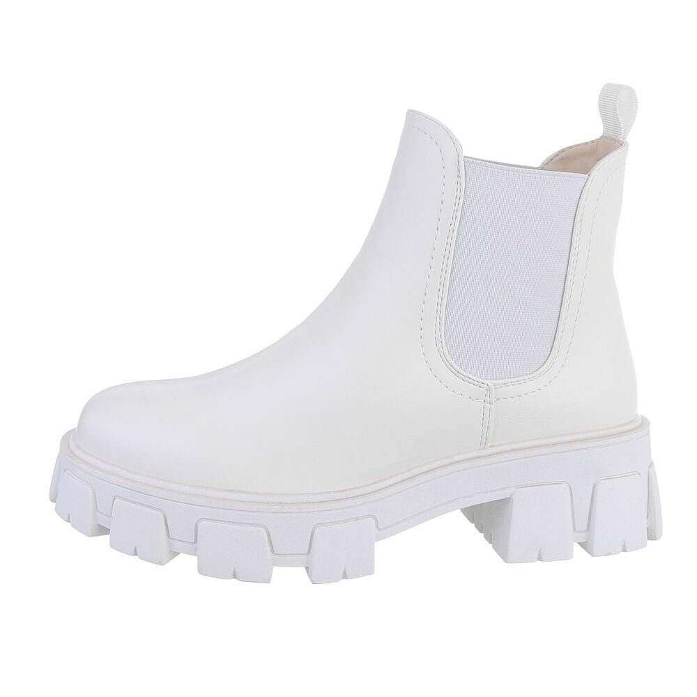 Ital-Design Damen Chelsea Freizeit Plateaustiefelette (80951272) günstig online kaufen