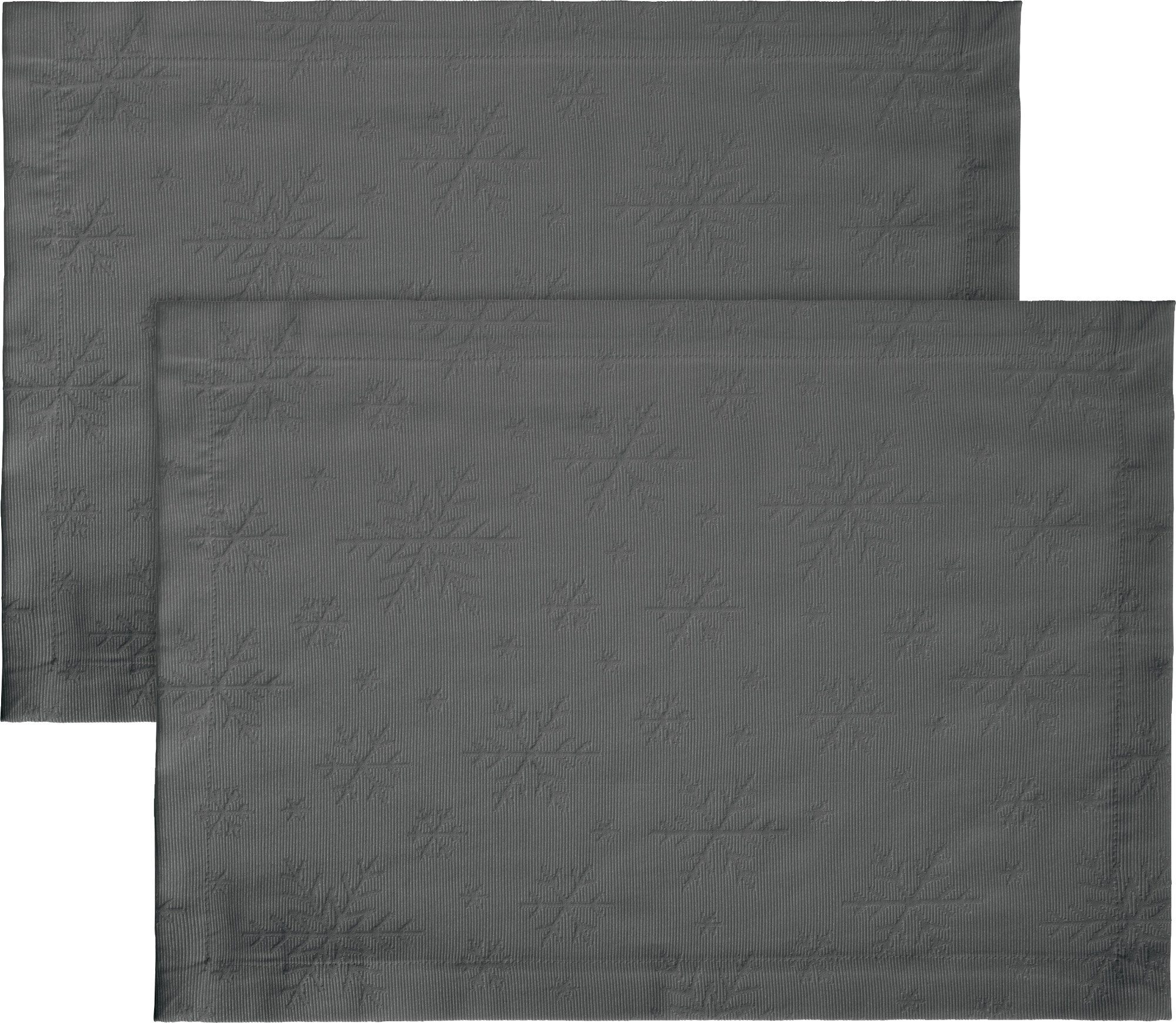 Platzset Tischset "Snowflake" 2er-Pack