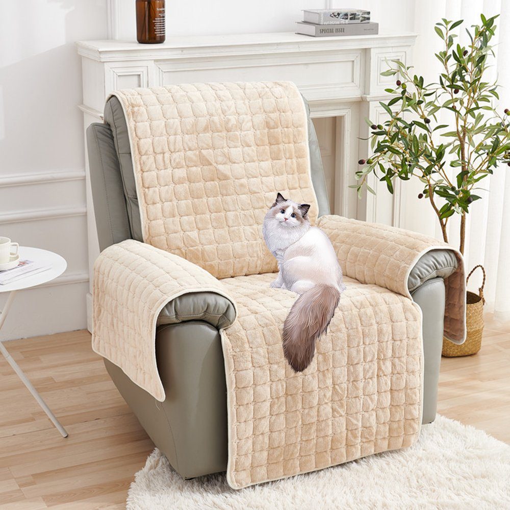 NUODWELL Sofabezug Sesselschoner Sesselauflage Relax Sofa Armlehnenbezüge Anti-Rutsch