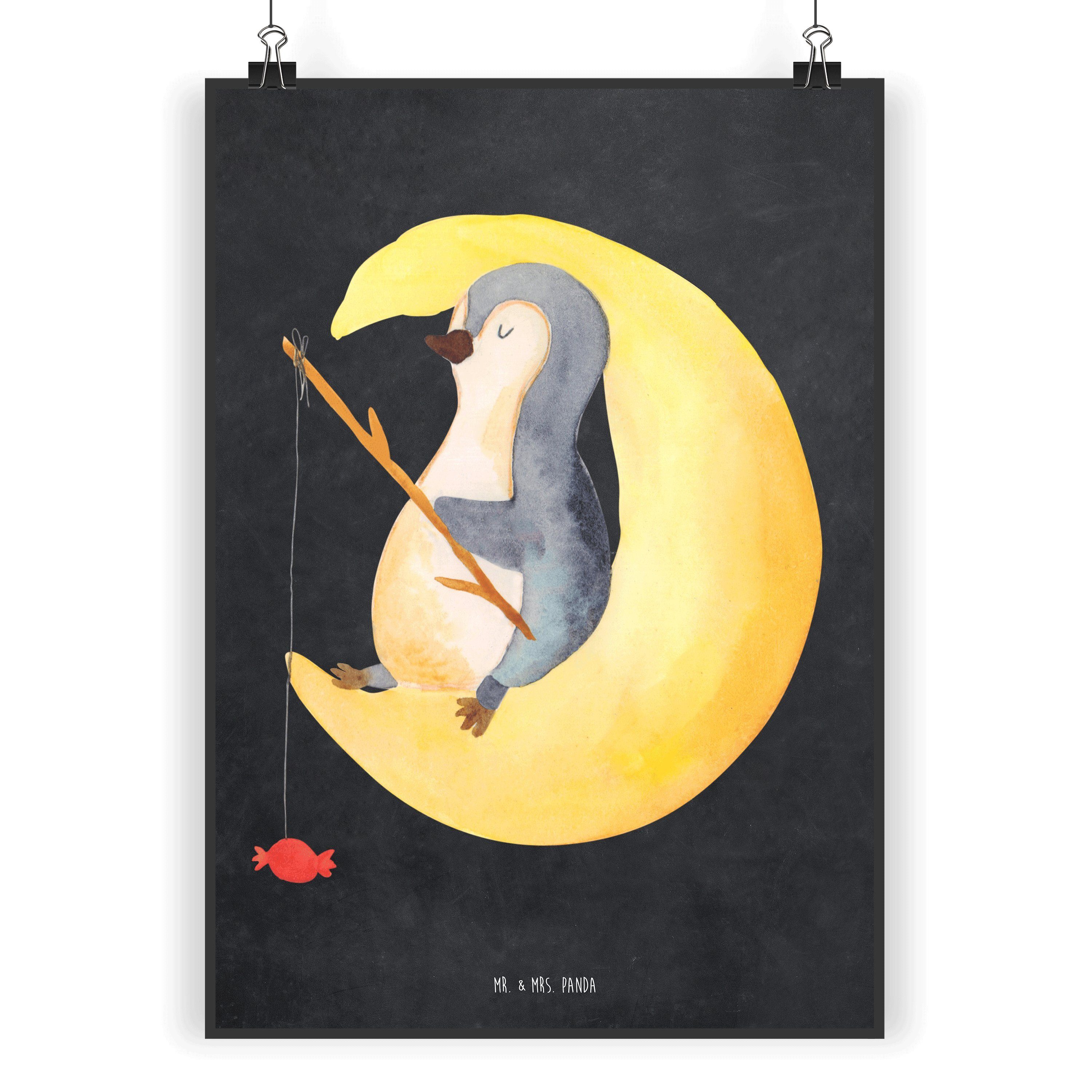 Wall-Art Poster »Pinguin Luftballon«, Tiere, (1 St.), Poster