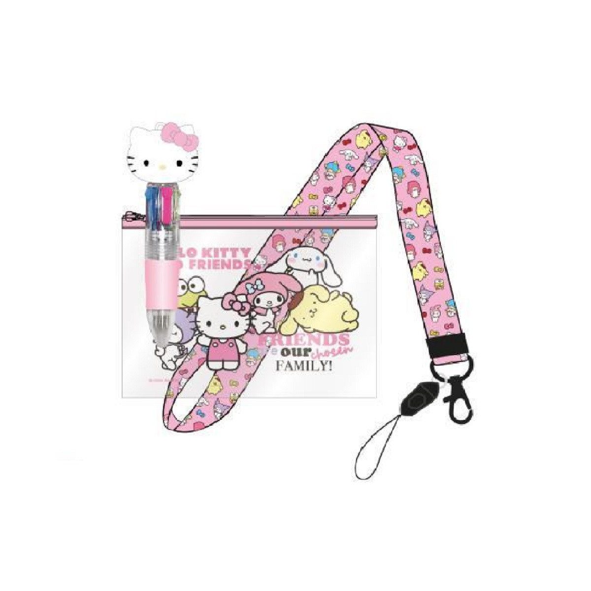 Hello Kitty Kugelschreiber Stationery Set Pendant für Schule Freizeit und Fans