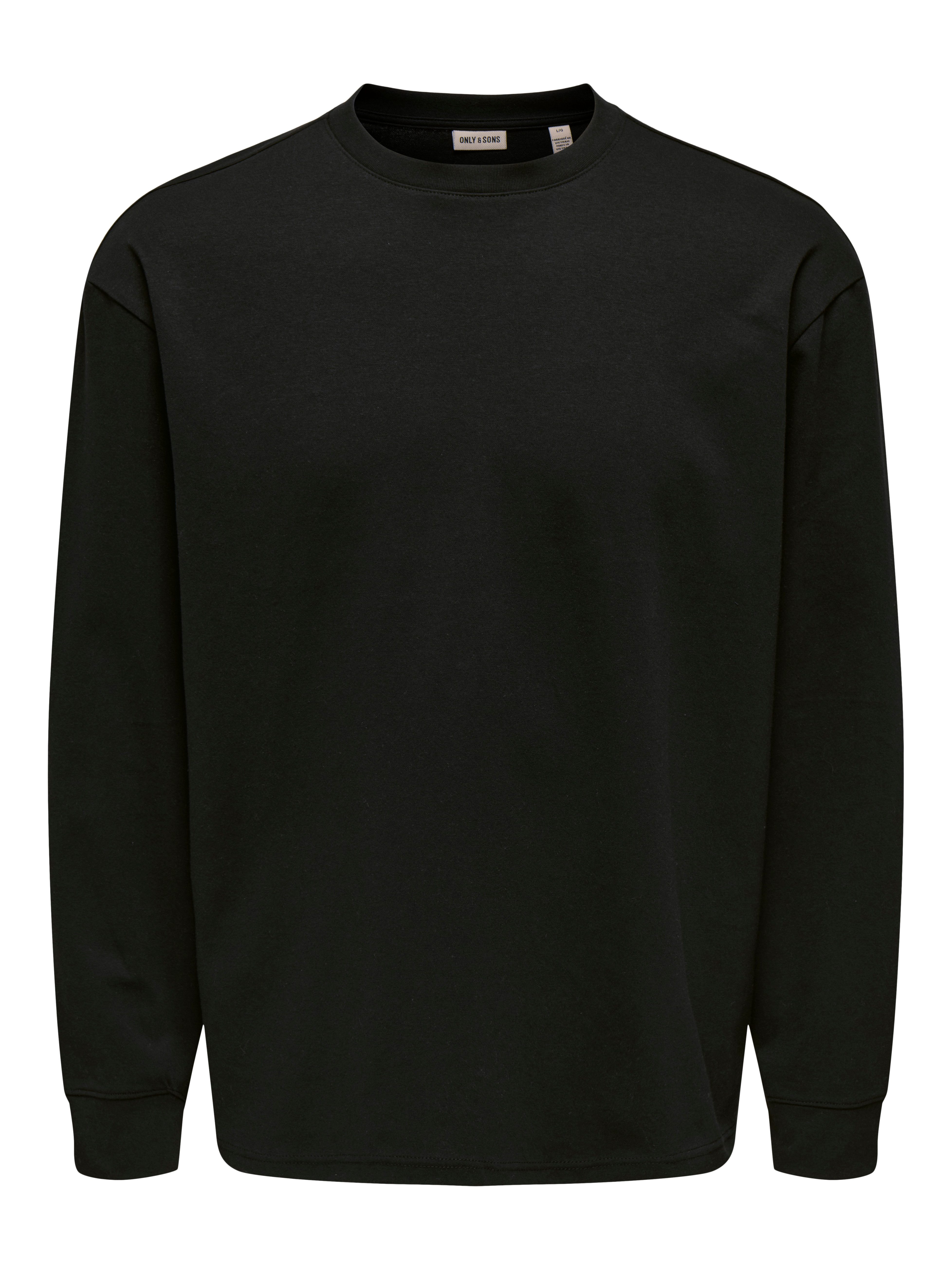 ONLY & SONS T-Shirt ONSCASPIAN AIRLFEX RLX LS TEE NOOS Baumwollmischung, relaxed fit