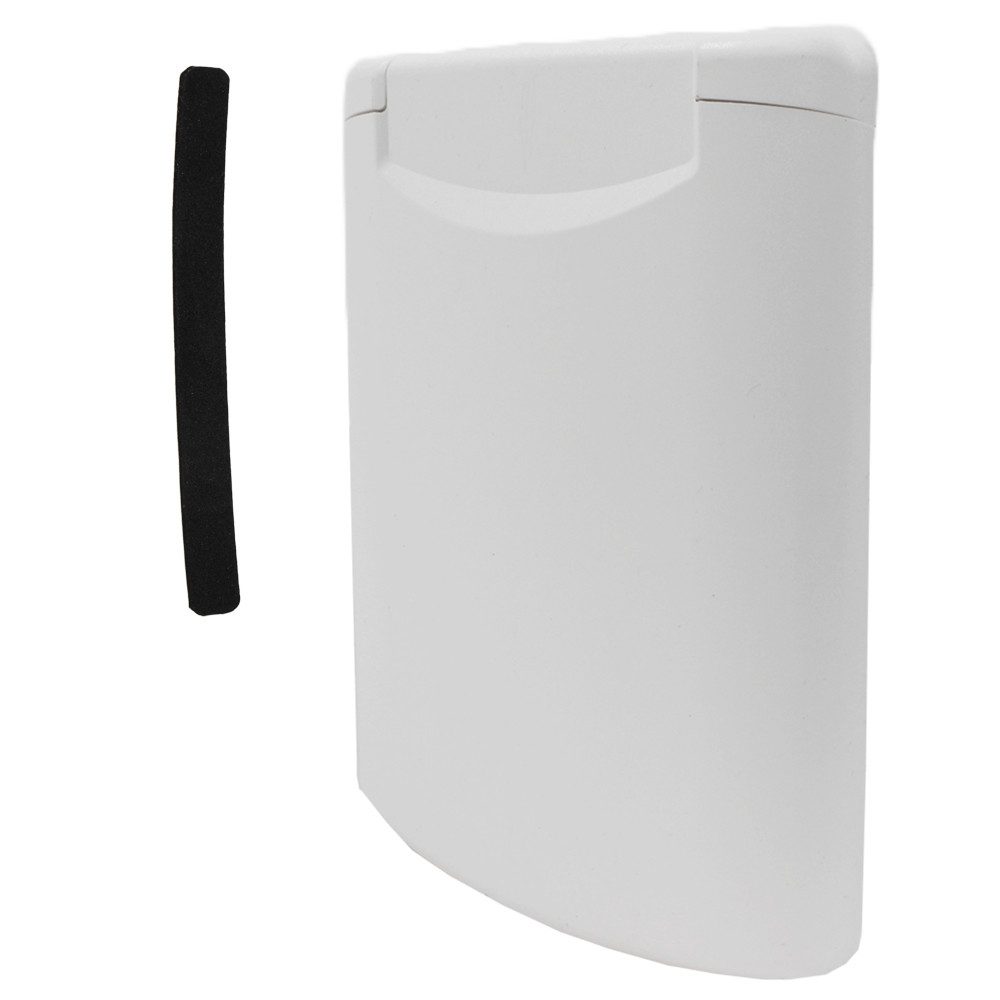 ABL Universaldeckel ABL Ersatzdeckel Klappe Strom Wasser Gas Magnetdeckel + Dichtung