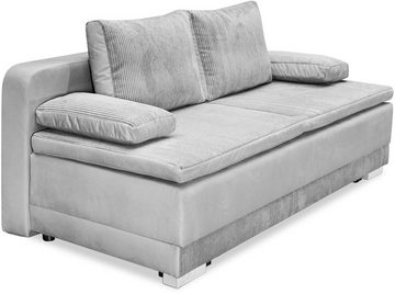 INOSIGN Schlafsofa Ben, mit Boxspringaufbau, Bettfunktion & Bettkasten, Dauerschlafsofa