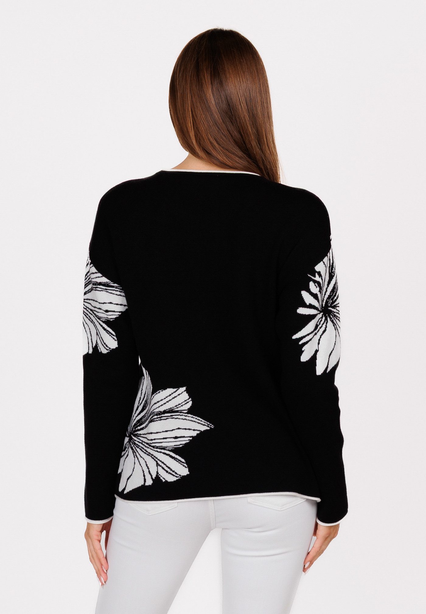 Key Largo Rundhalspullover WKN SCARLET round (1-tlg)