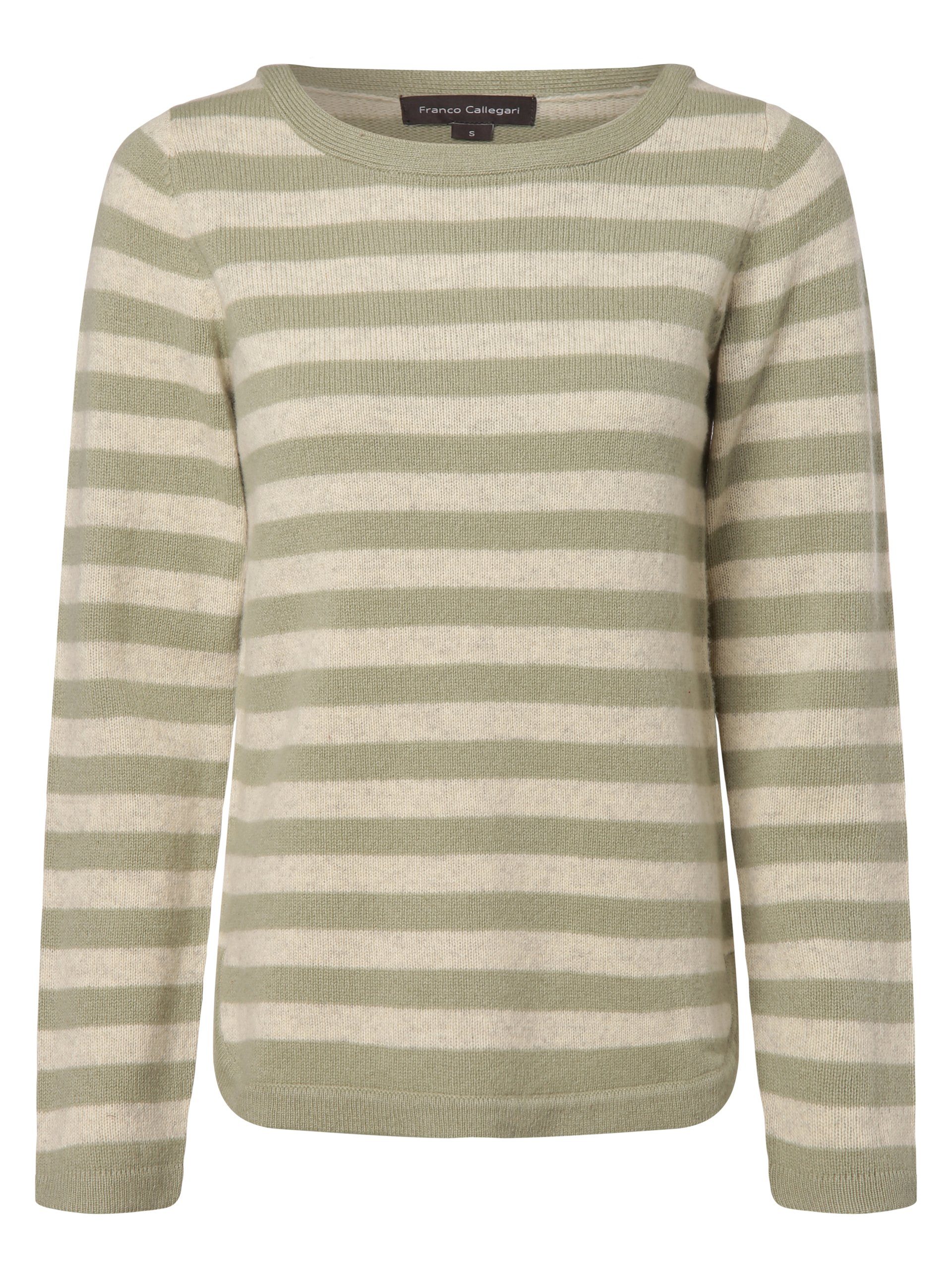 Franco Callegari Strickpullover lind beige