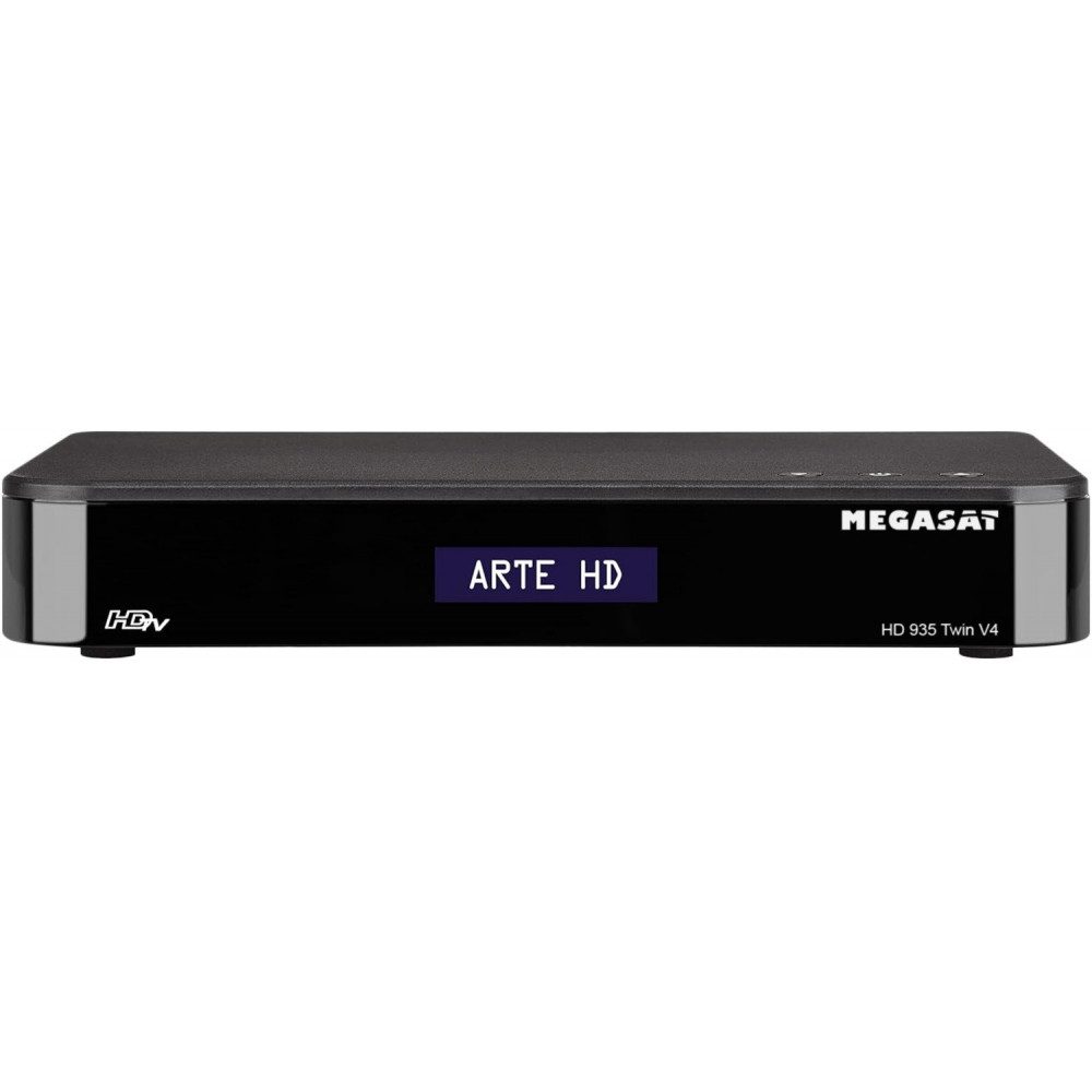 Megasat HD 935 Twin V4 HDTV Twin - Sat-Receiver - schwarz