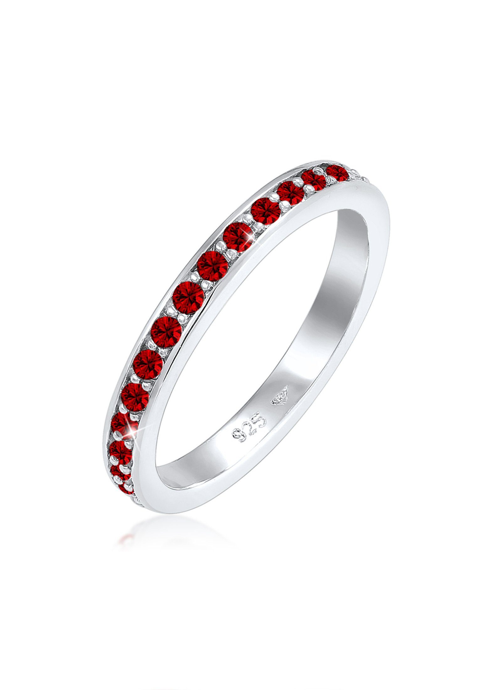 Elli Fingerring Memoire Verlobung Kristalle 925 günstig online kaufen