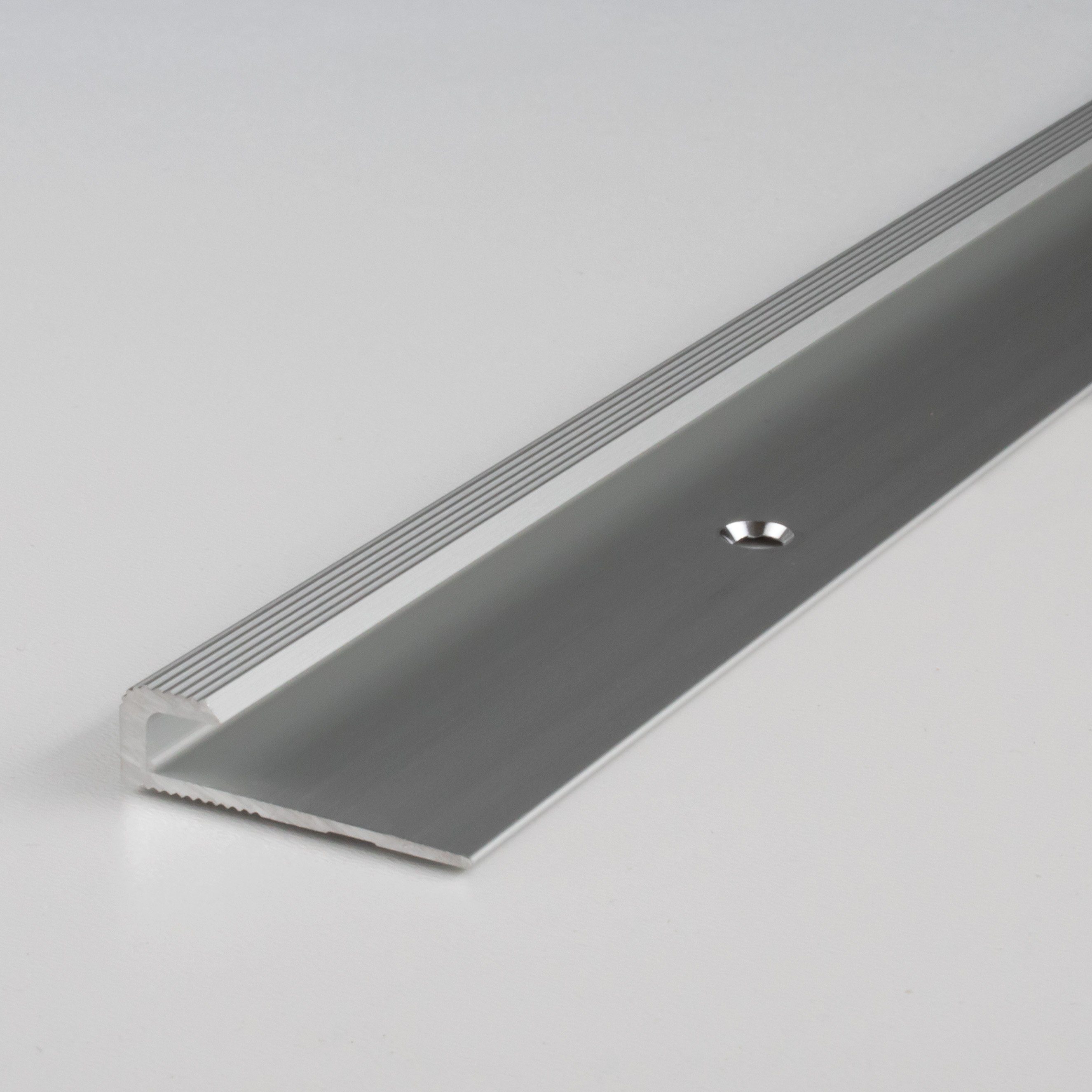 PROVISTON Abschlussprofil Aluminium, 30 x 5 x 1000 mm, Silber, Einfass- & Abschlussprofile