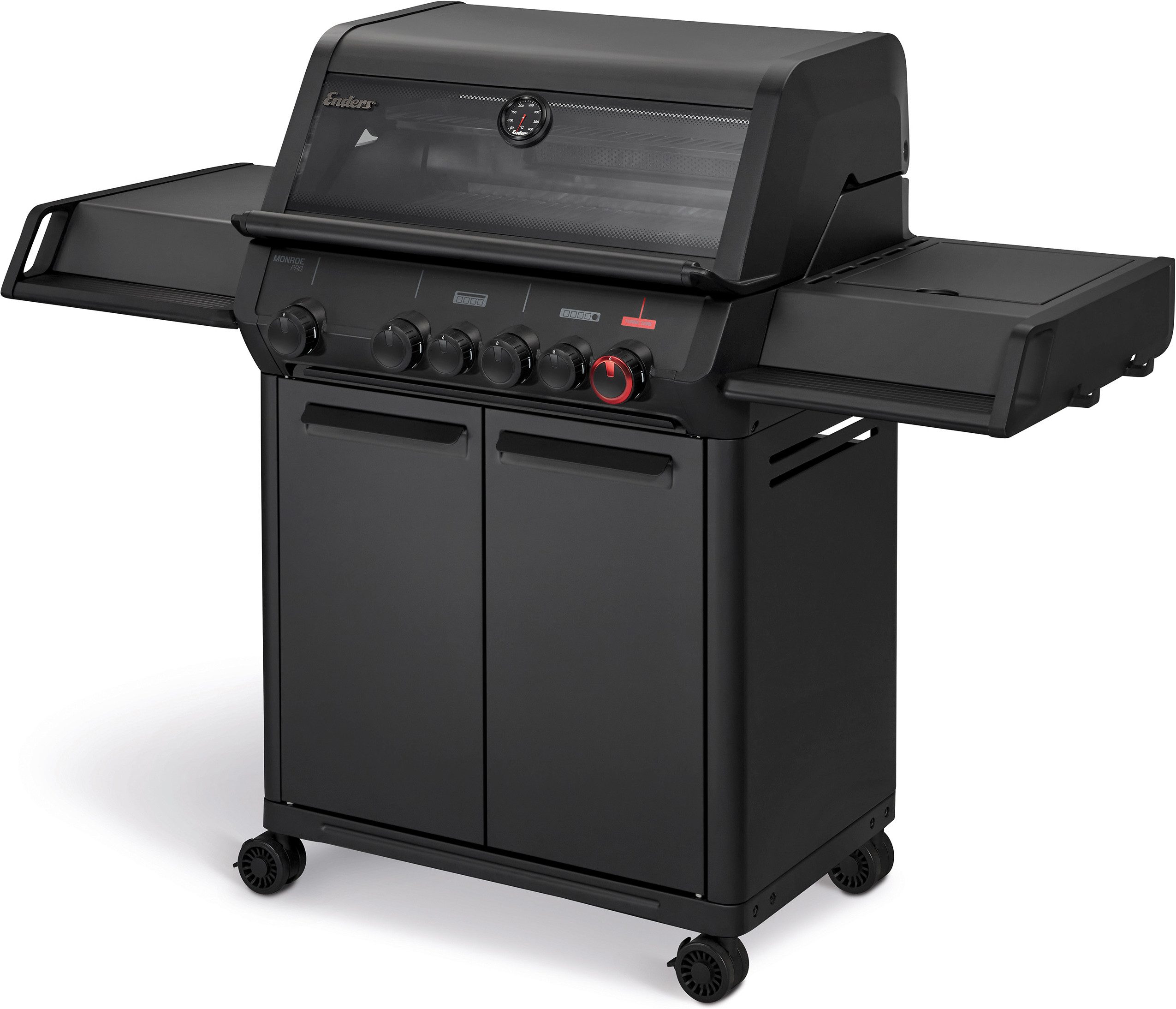 Enders® Gasgrill Monroe Pro 4 SIKR TURBO Shadow – Bild 4 von 5