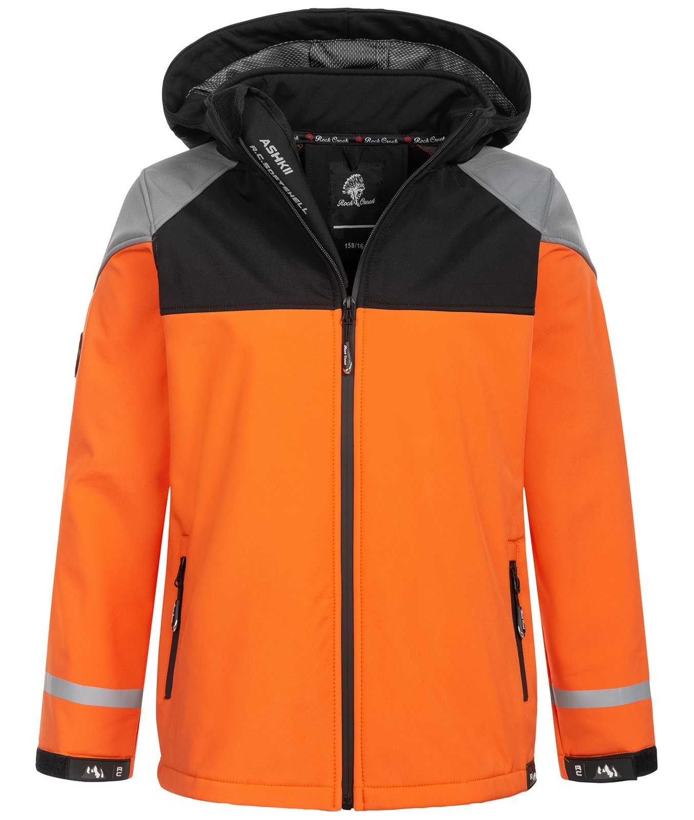 Rock Creek Softshelljacke Kinder Softshelljacke Jungen KJ-101