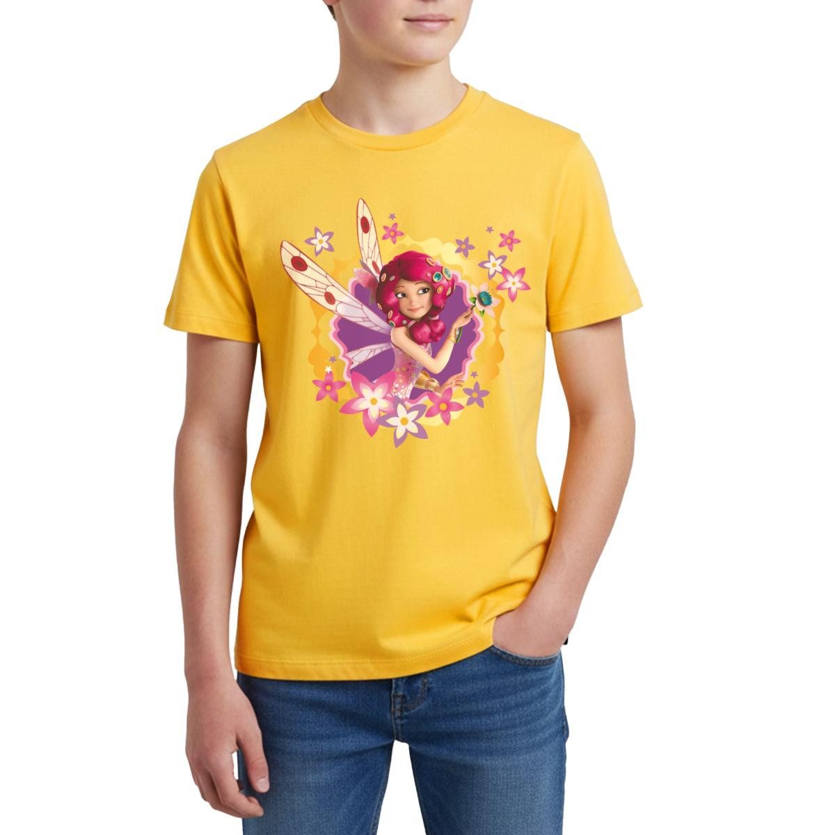 T-Shirt Mia and Me Blumen Und Die Elfe Mia Teenager Premium T-Shirt
