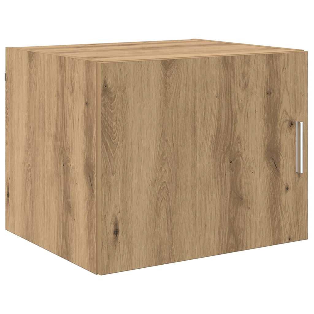 vidaXL Hängeschrank 50 x 42,5 x 40 cm Hängeschrank Wandschrank Eiche handwerklich 50x42,5x
