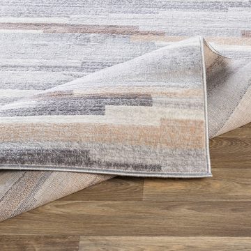 Teppich Modern, Surya, rechteckig, Höhe: 9 mm, Skandi Design, Modern Boho Kurzflor Wohnzimmerteppich, Flurteppich