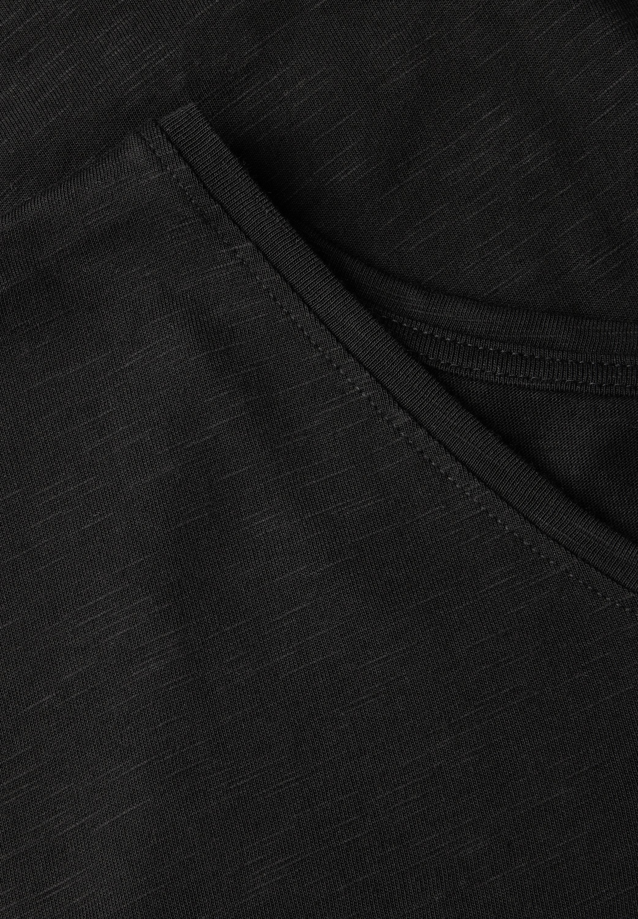 STREET ONE STUDIO T-Shirt mit V-Ausschnitt