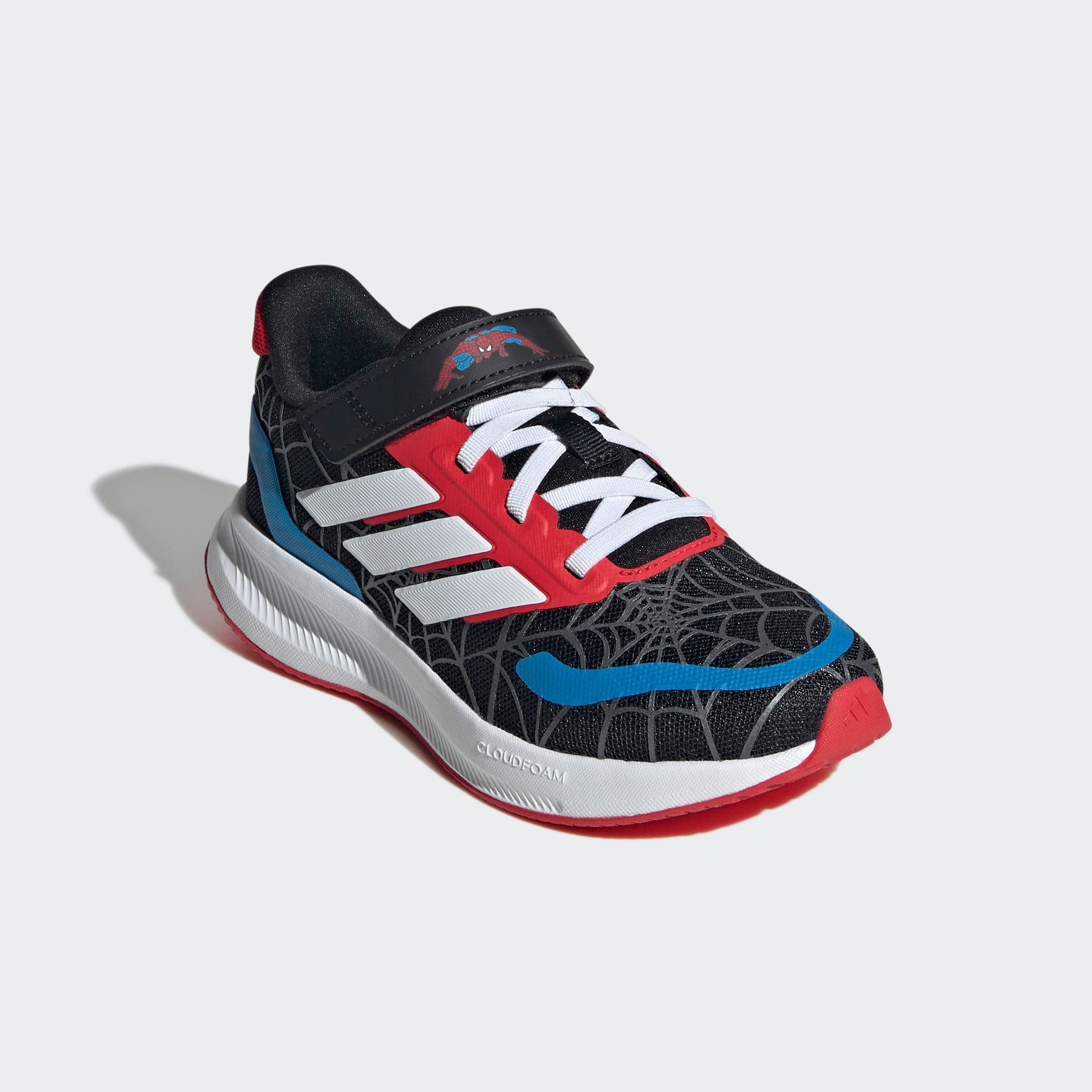 adidas Sportswear RUNFALCON SPIDER-MAN EL C Sneaker mit Klettverschluss, für Kinder & Jugendliche