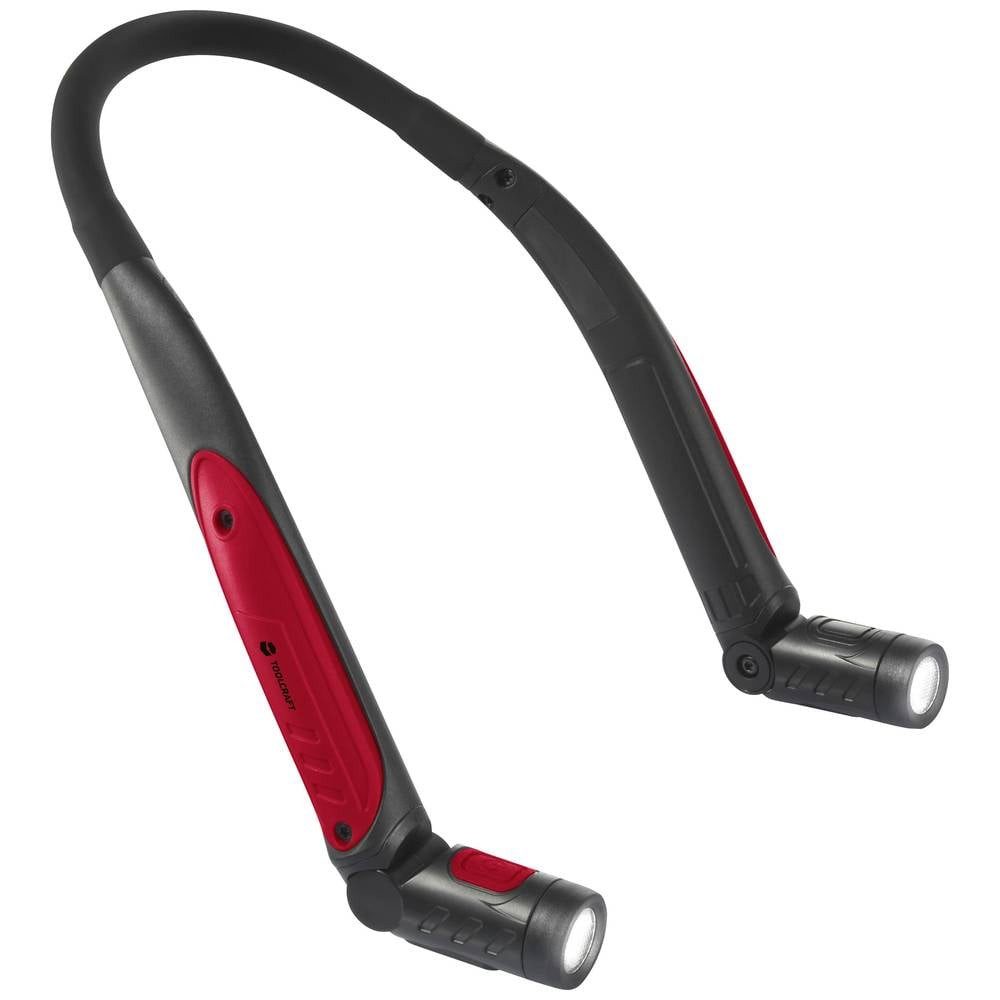 TOOLCRAFT LED-Nackenleuchte akkubetrieben 2.7 W 320 lm TO-7867917 Akku