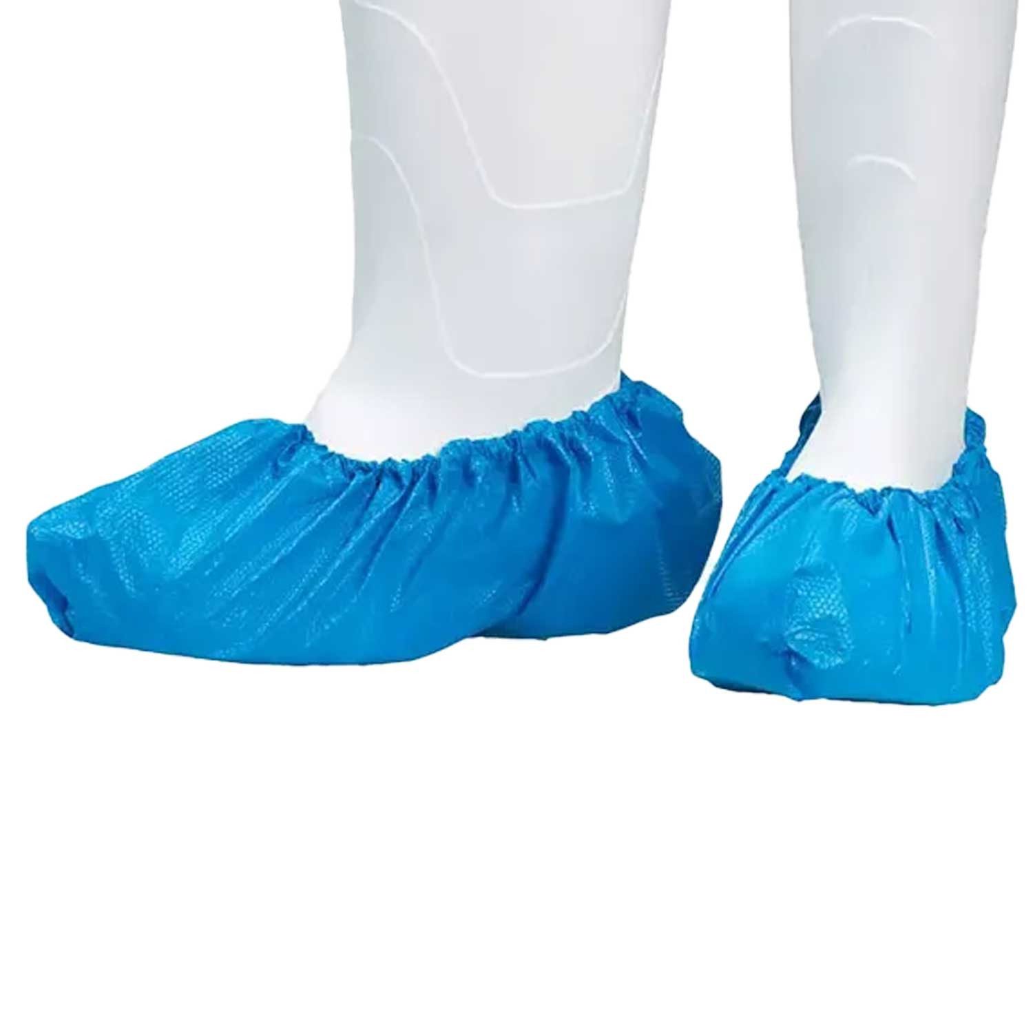 AMPri Schuhüberzieher MED COMFORT PE-Überschuhe blau, 15 x 42 cm