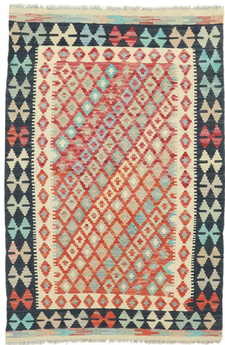 Orientteppich Kelim Afghan Heritage 103x149 Handgewebter Moderner Orientteppich, Nain Trading, rechteckig, Höhe: 3 mm