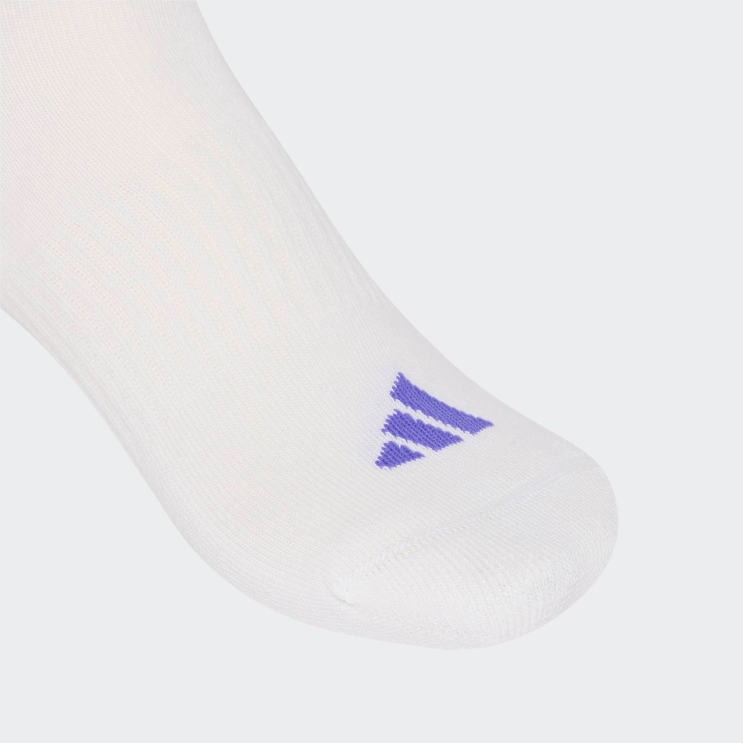 adidas Performance Funktionssocken 3-STREIFEN, KNÖCHELLANG, MIT POLSTERUNG, 3ER-PACK (3-Paar) für sportive Aktivitäten und Fitness, 3er-Pack, neutraler Schnitt