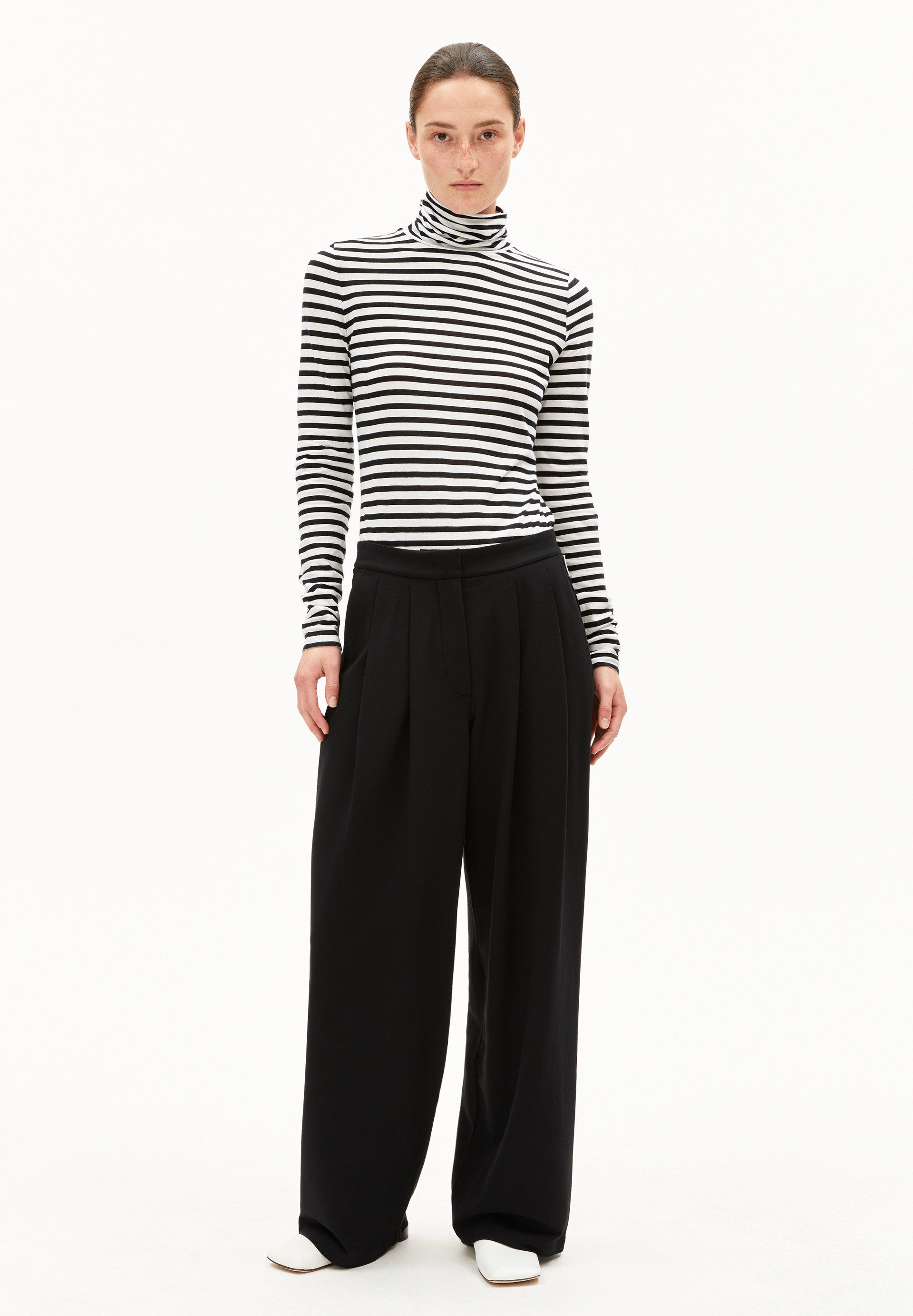 Armedangels Stoffhose LIRAA LOU WIDELEG Jerseyhose günstig online kaufen