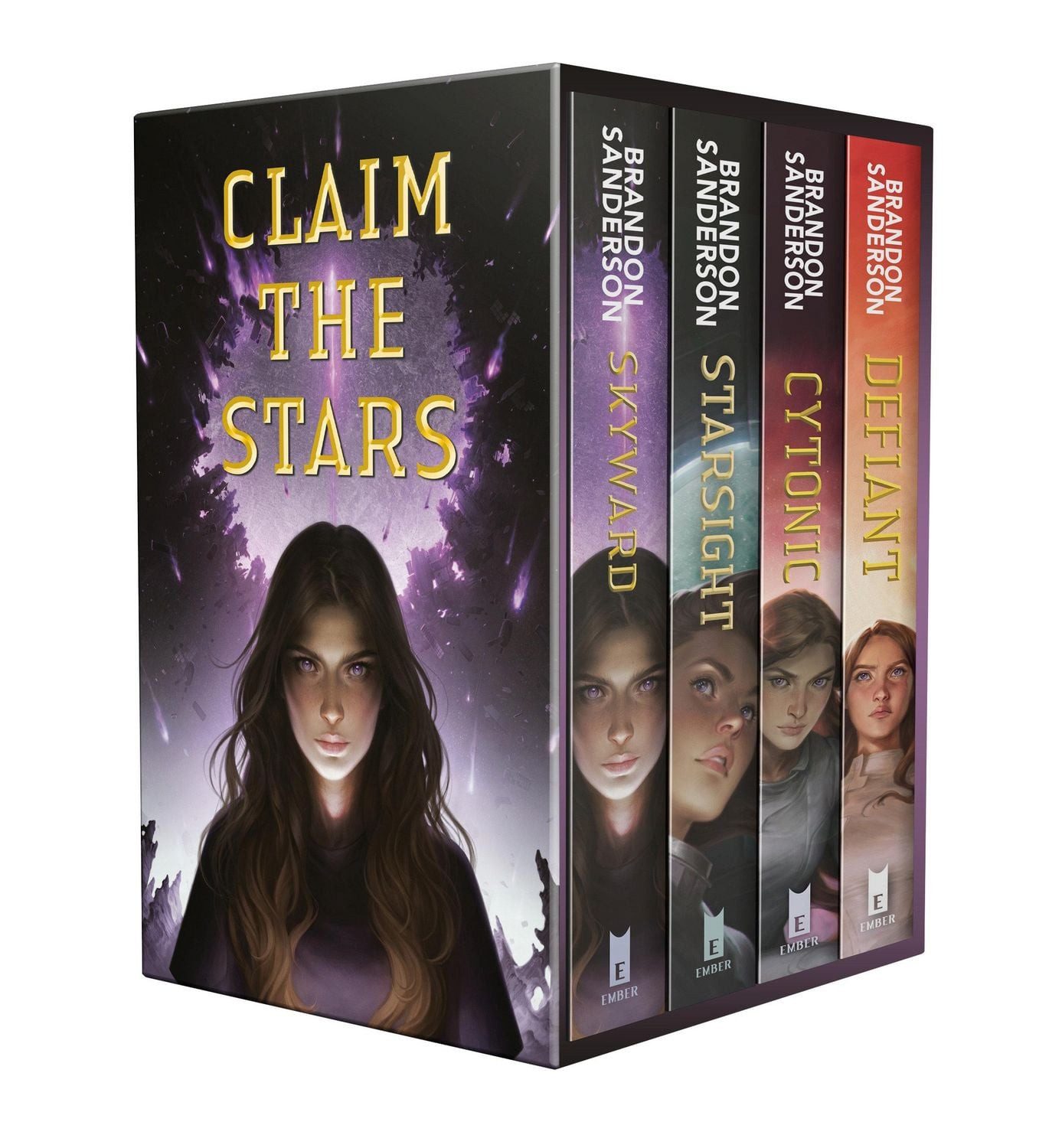 Skyward 4-Book Boxed Set / Brandon Sanderson, Skyward; Starsight; Cytonic; Defiant