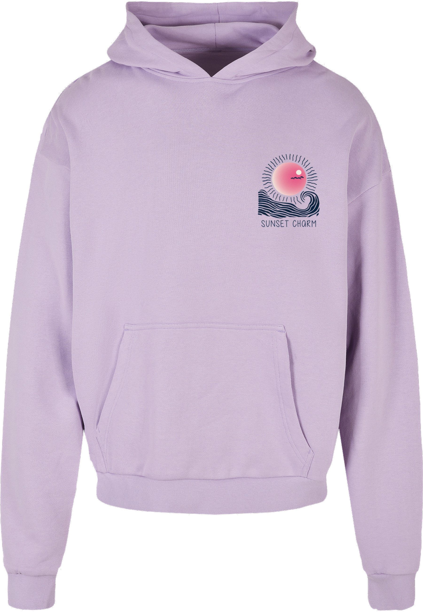 Merchcode Kapuzenpullover Merchcode Sunset Charm Oversized Hoody (1-tlg)