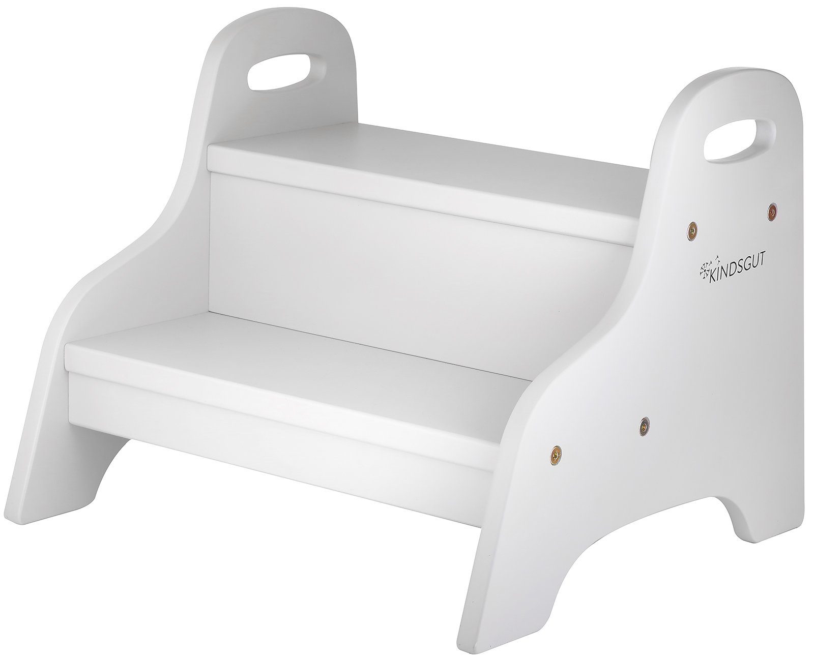 KINDSGUT Tritthocker, Hellgrau, Umweltfreundlich