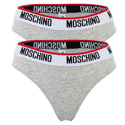 Moschino Slip Damen Brazilian Slips 2er Pack - Unterhose
