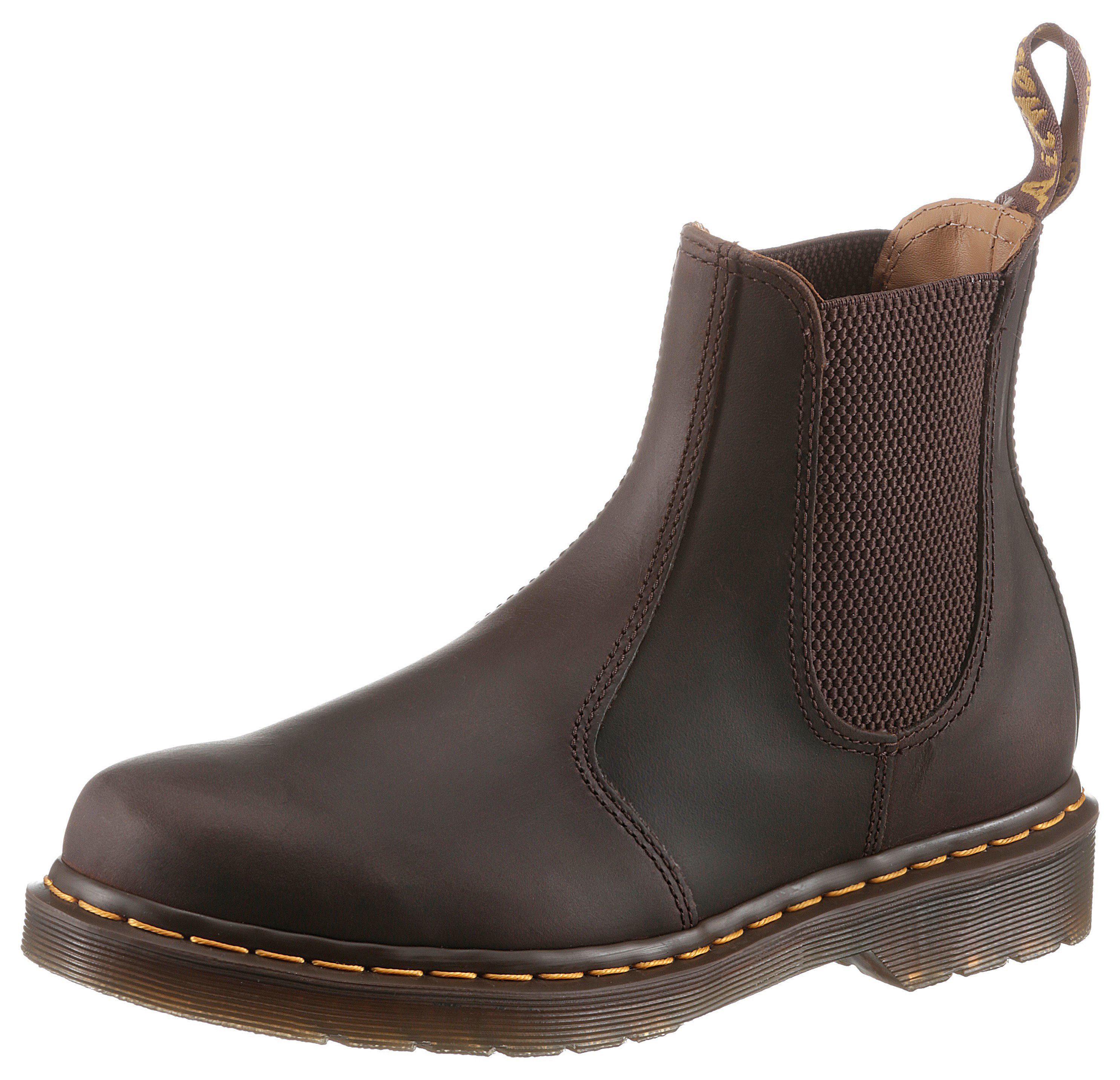DR. MARTENS 2976 CRAZY HORSE Chelseaboots Boots, Stiefel mit praktischer Anziehlasche