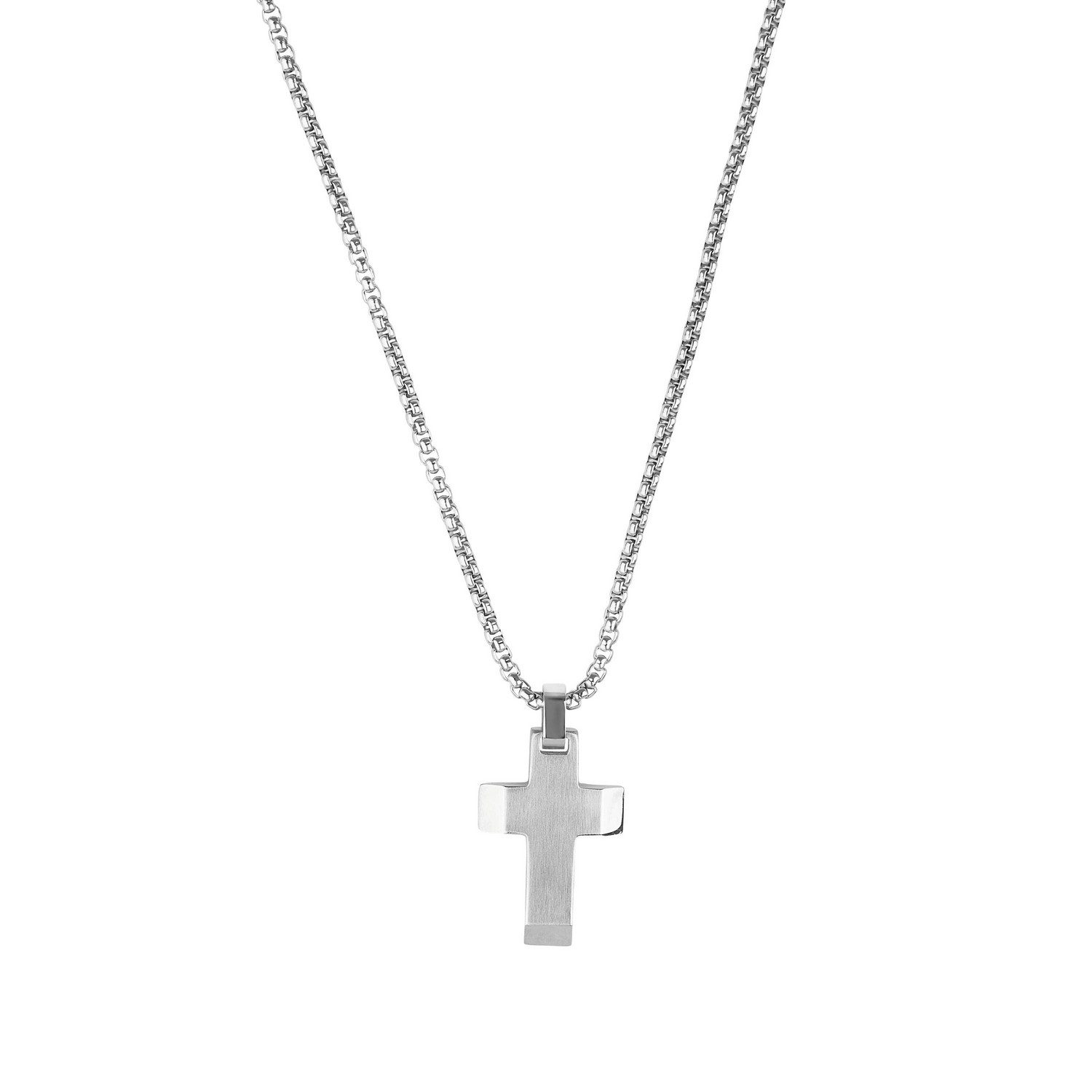 Kette mit Anhänger Kreuz-Motiv