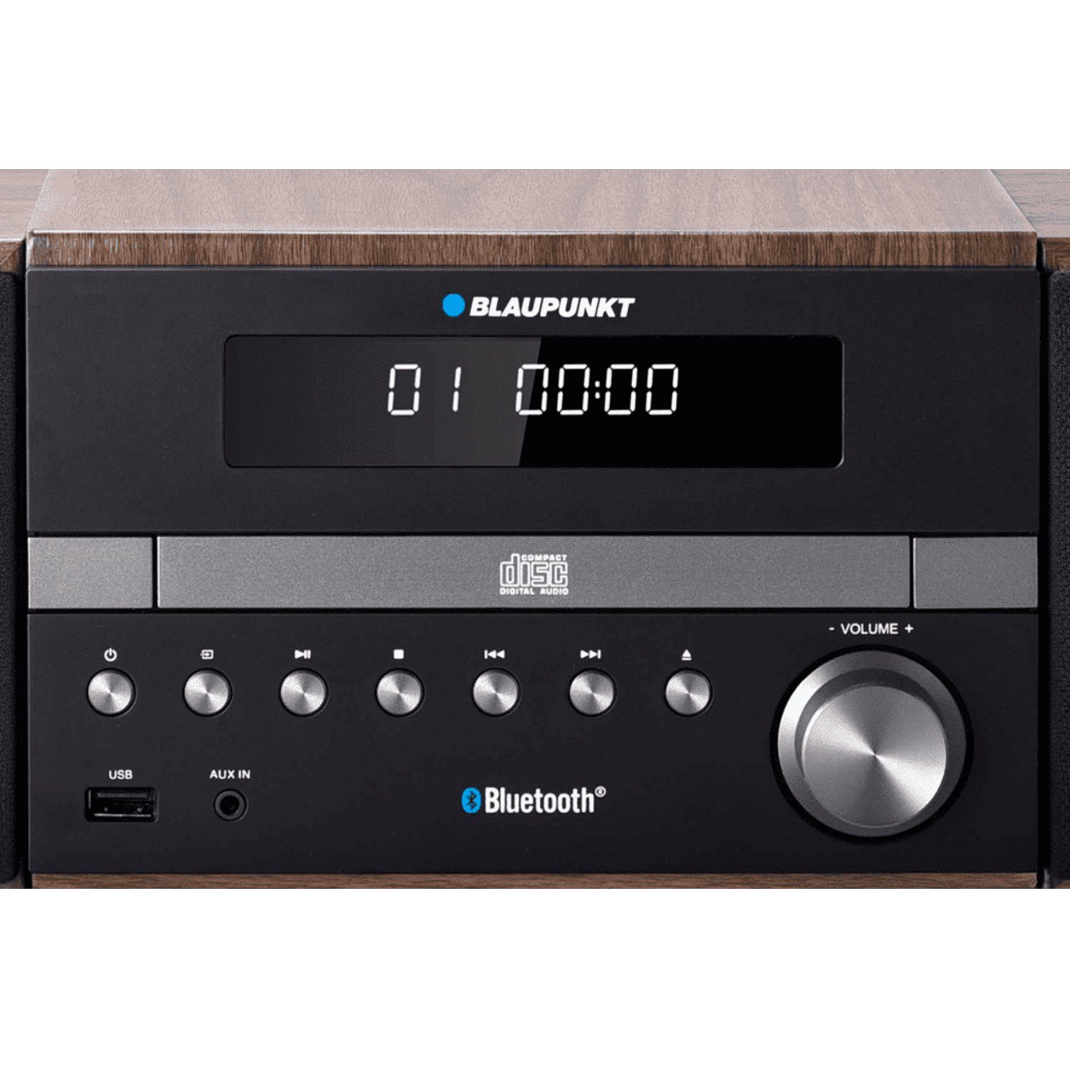 Blaupunkt MS46BT Stereoanlage (UKW mit RDS, 100,00 W, Mikro-HiFi System Stereoanlage mit Bluetooth)
