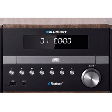 Blaupunkt MS46BT Stereoanlage (UKW mit RDS, 100,00 W, Mikro-HiFi System inkl. Fernbedienung, Bluetooth, CD-Player, USB, AUX, UKW mit RDS, Equalizer)