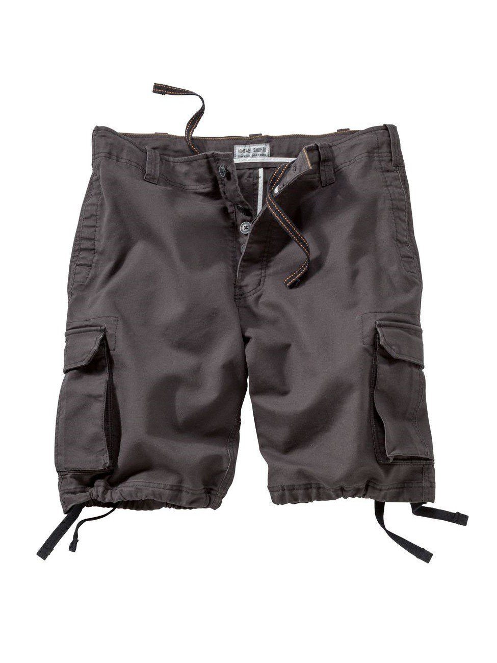 Surplus Raw Vintage Shorts Vintage Shorts mit 100% Baumwolle Black (07-5596)